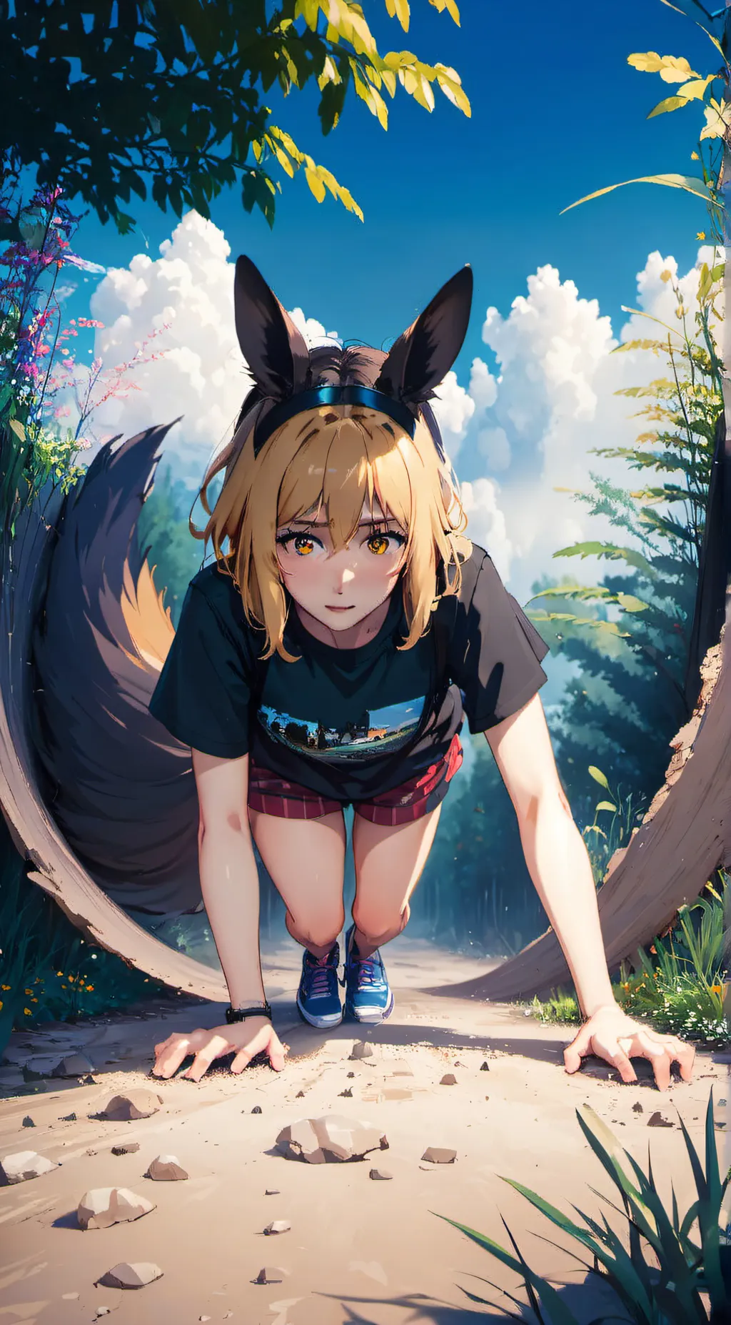 ai character: therian background