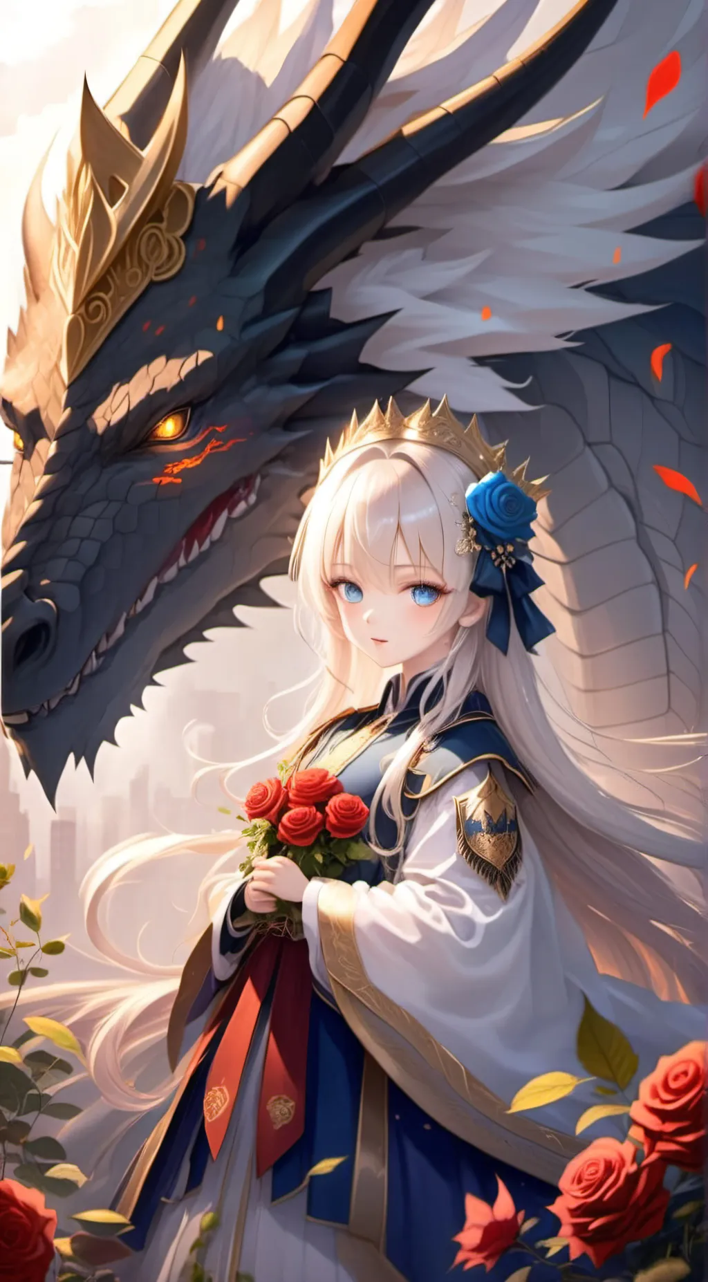 ai character: Valerie lee rose background