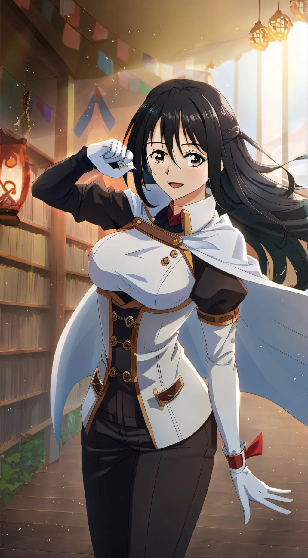 ai character: Shizu Izawa background