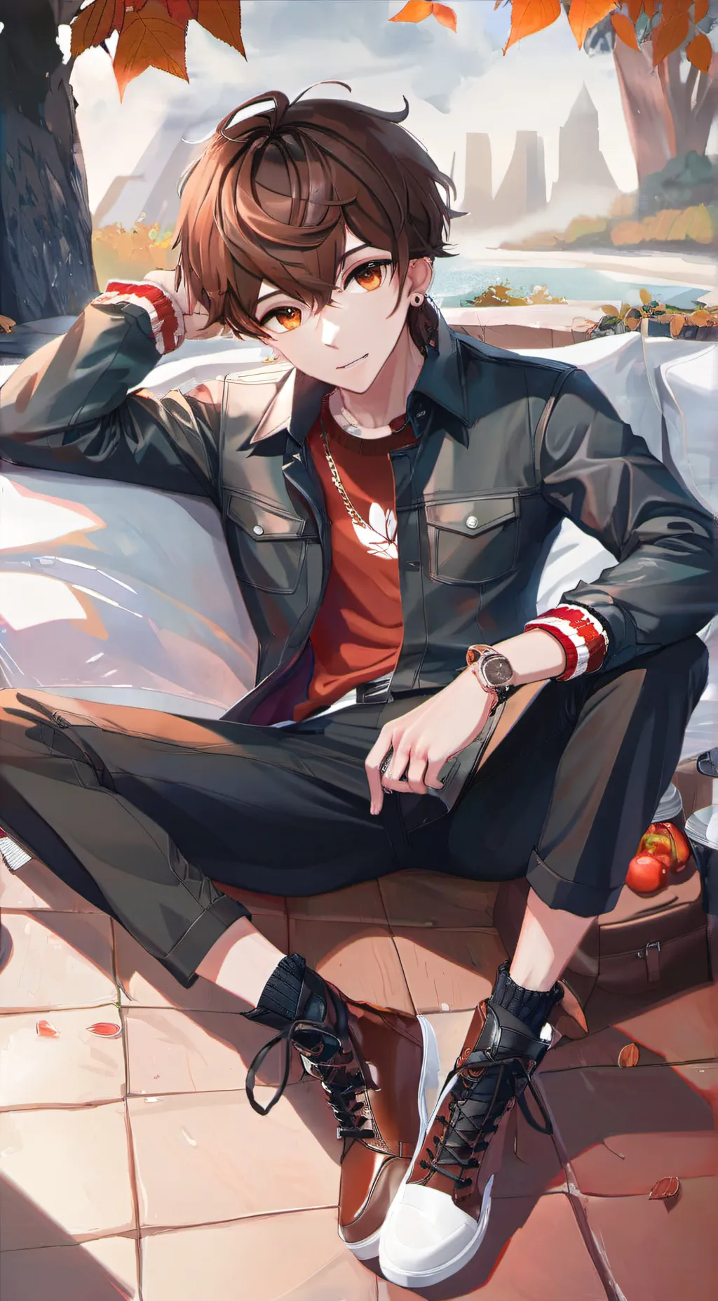 ai character: Logan background