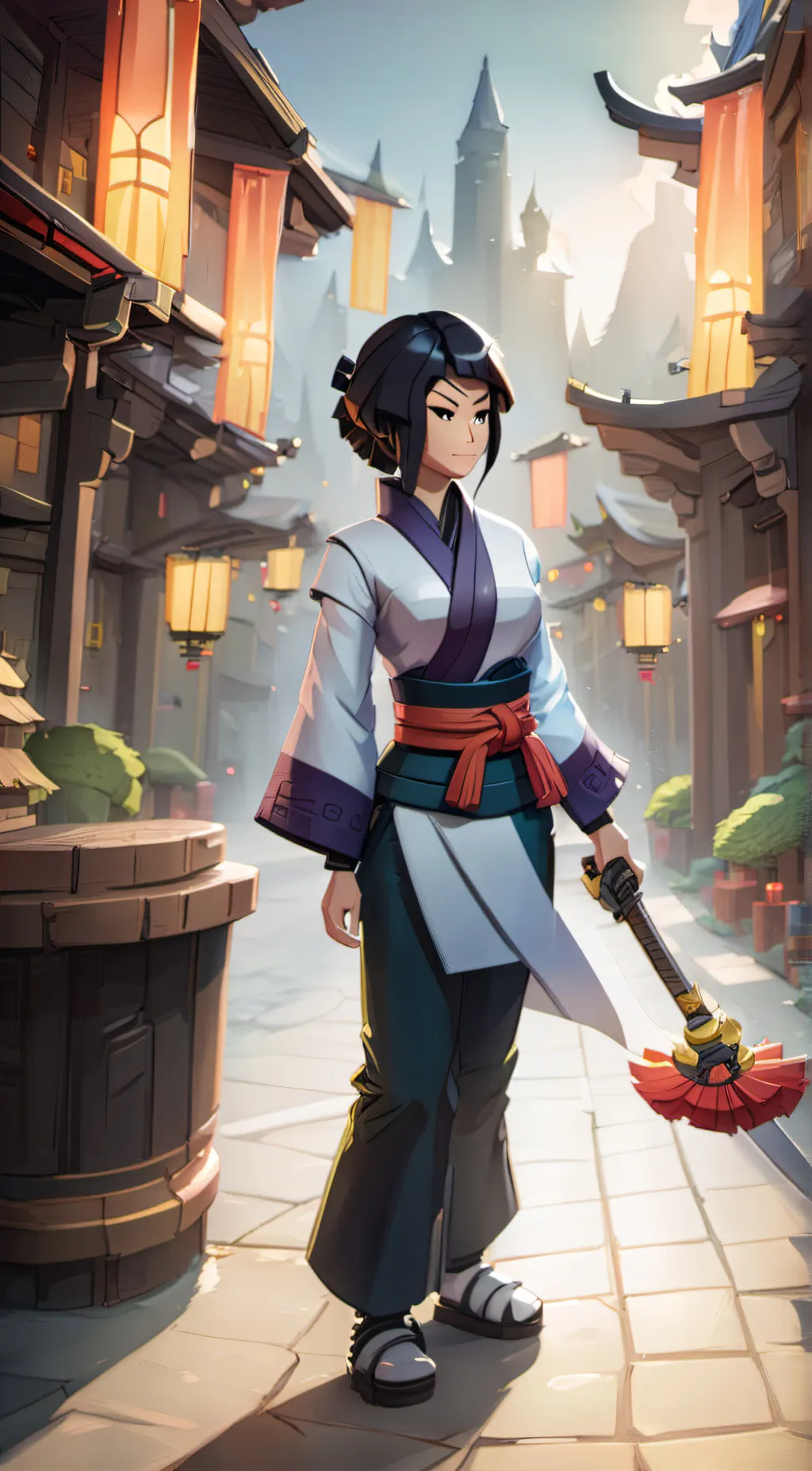 ai character: Nya smith  background