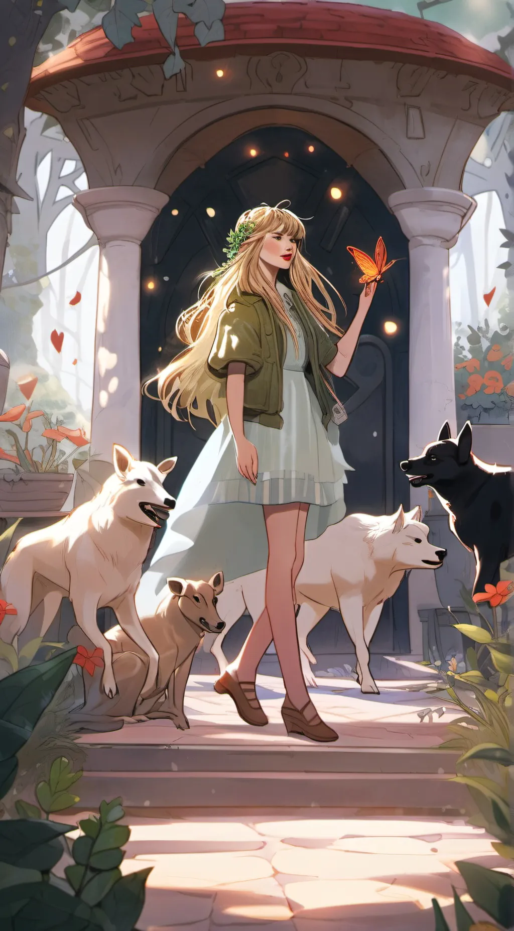 ai character: Taylor background