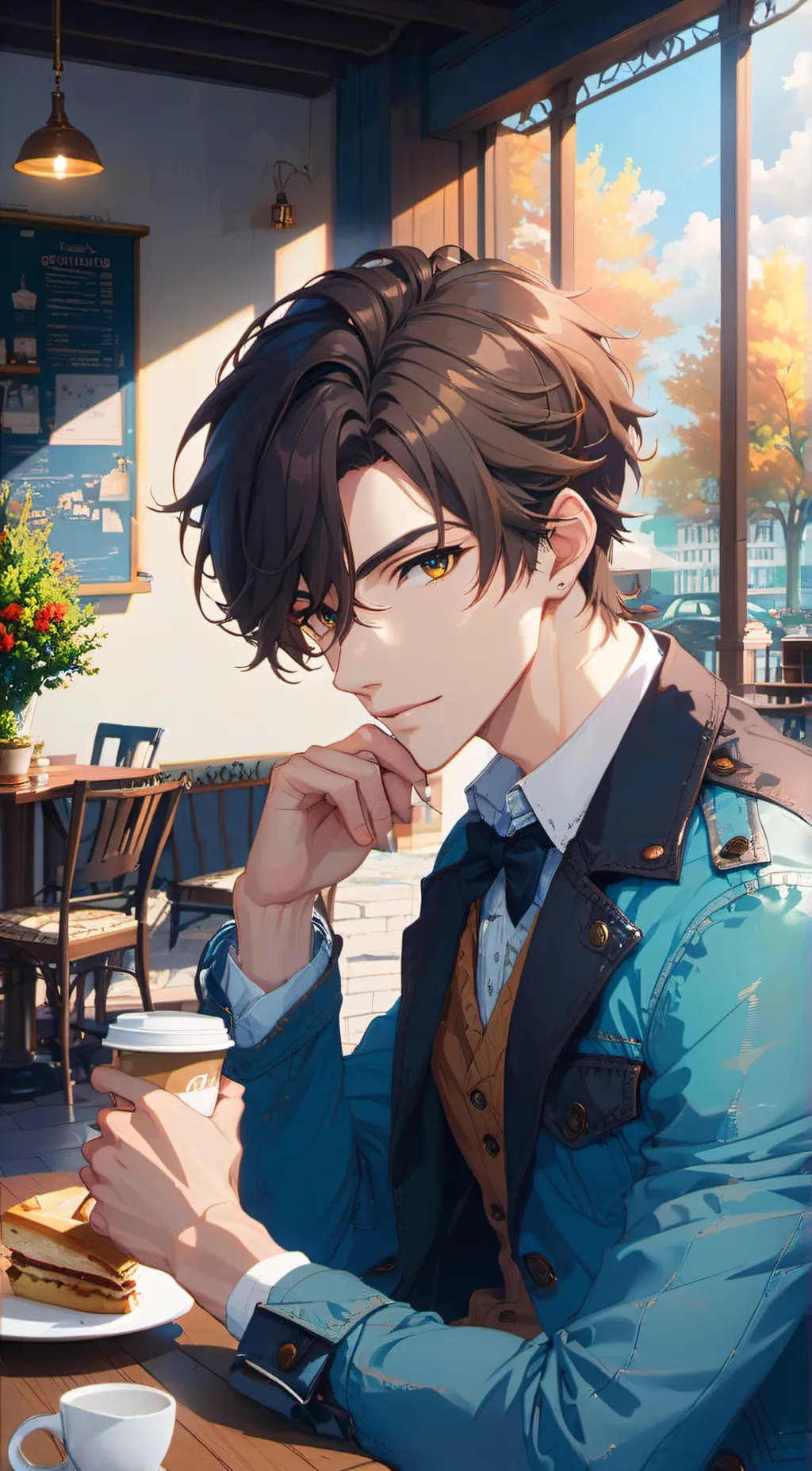 ai character: Alex background