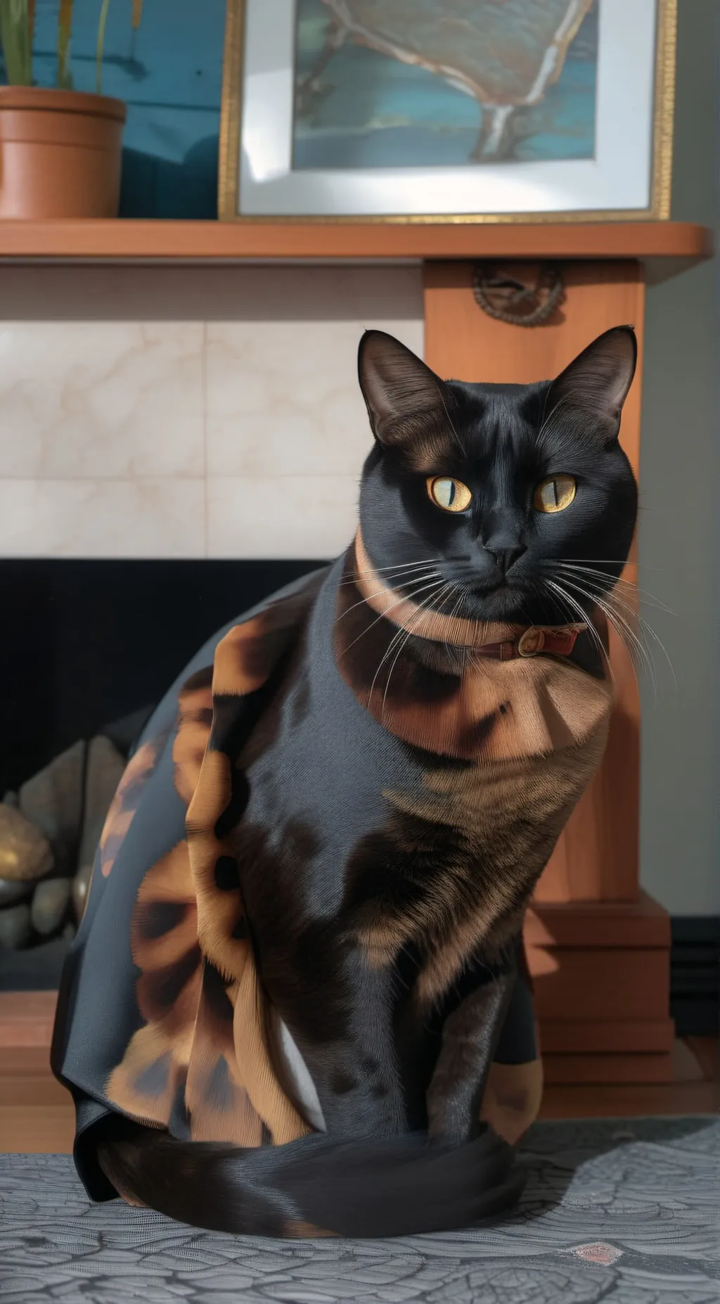 ai character: Tortie background