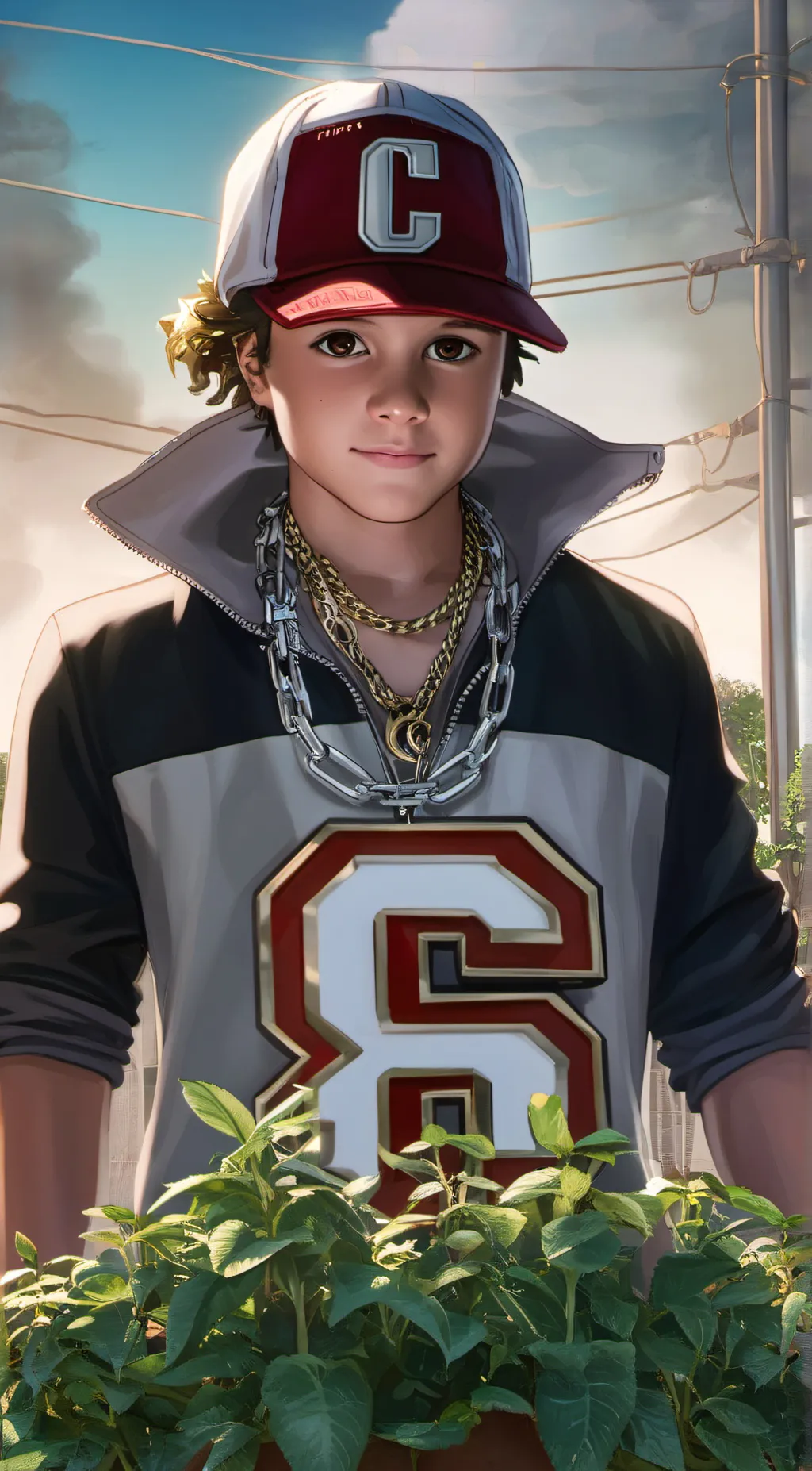 ai character: Carter background