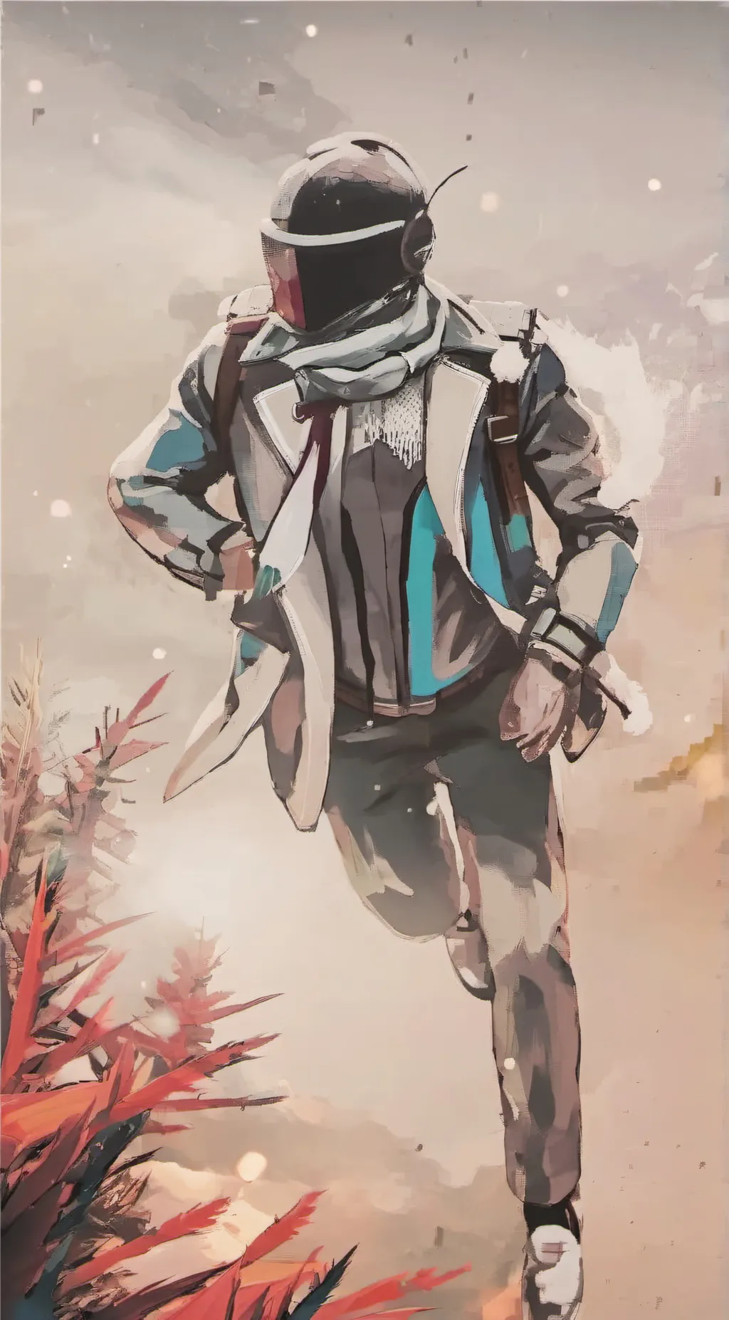 ai character: Walkie background