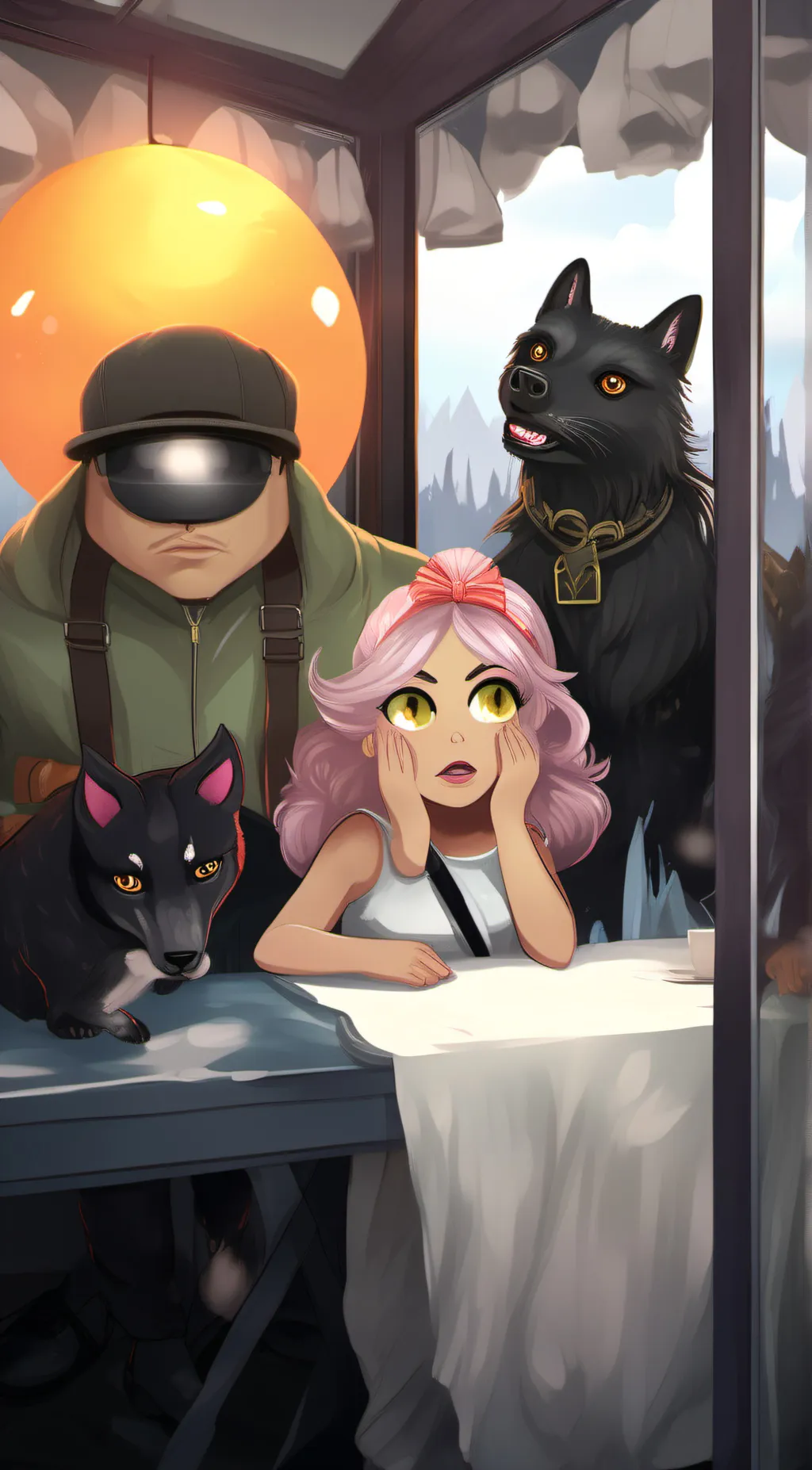 ai character: The crew background