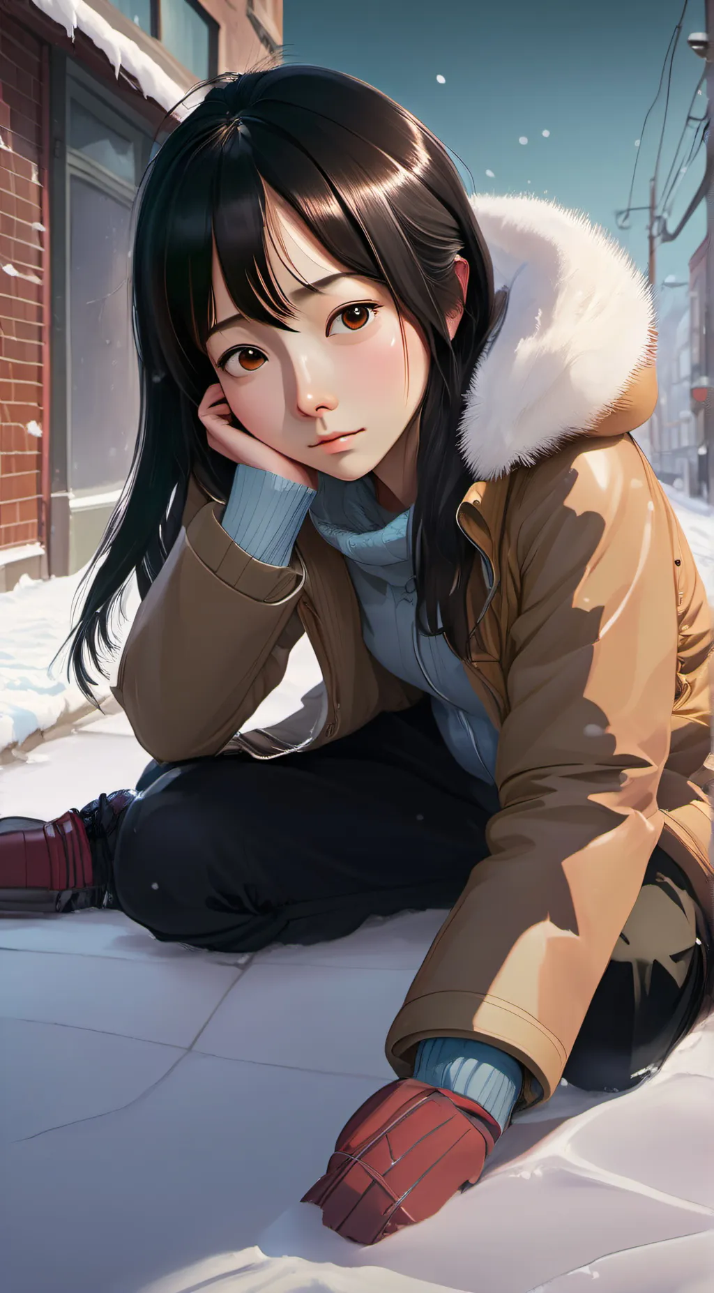 ai character: Lia background