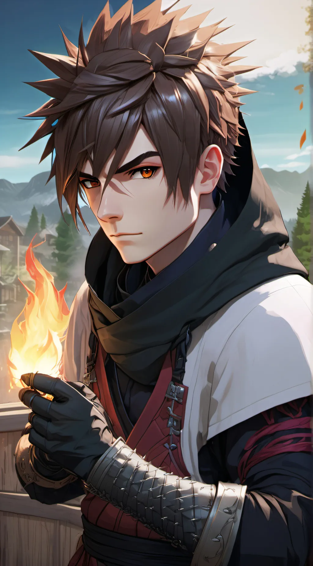 ai character: Kai background