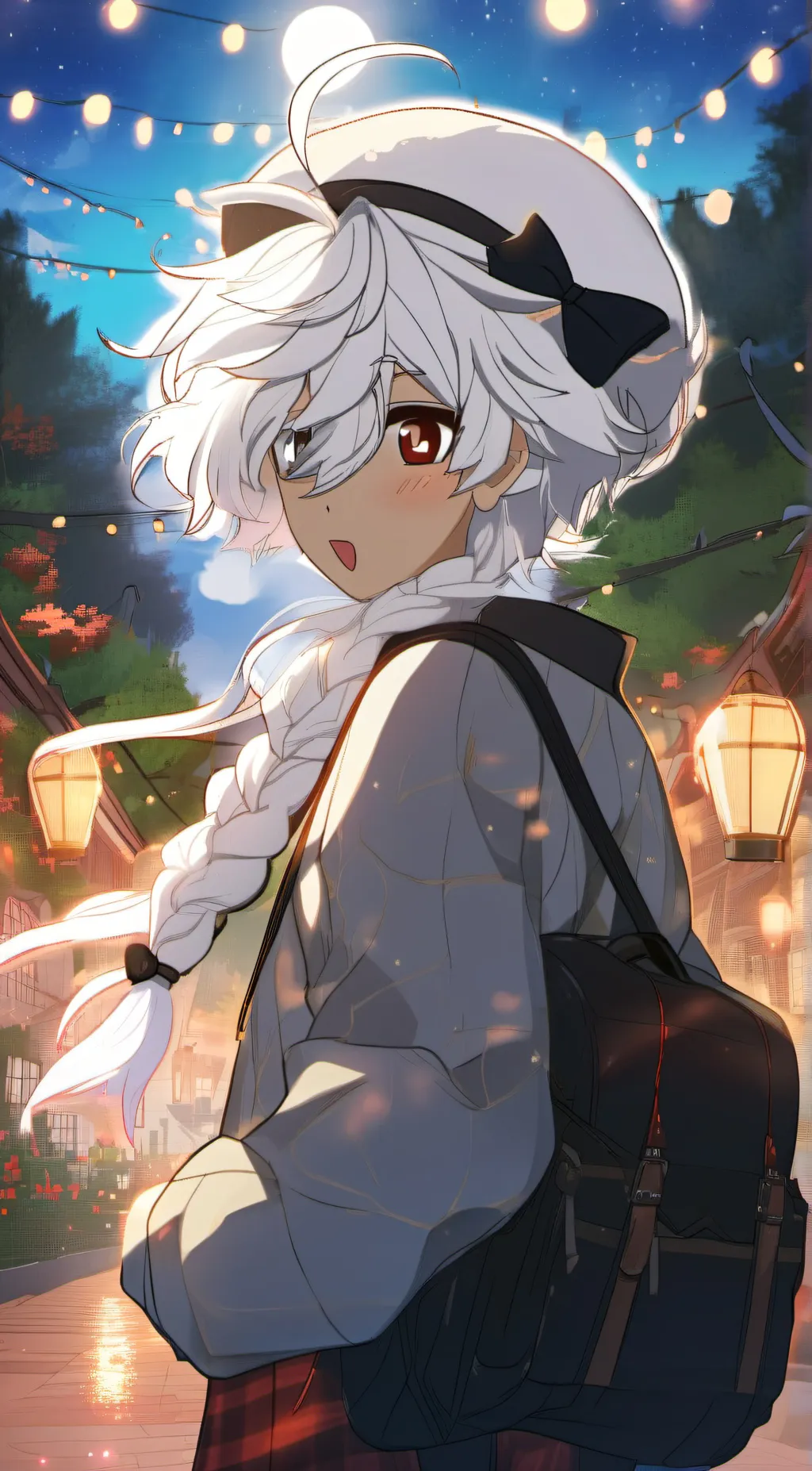 ai character: leo background