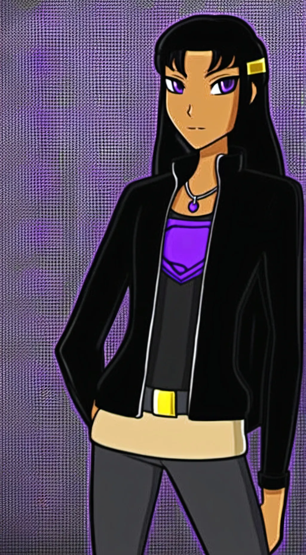 ai character: BlackFire background