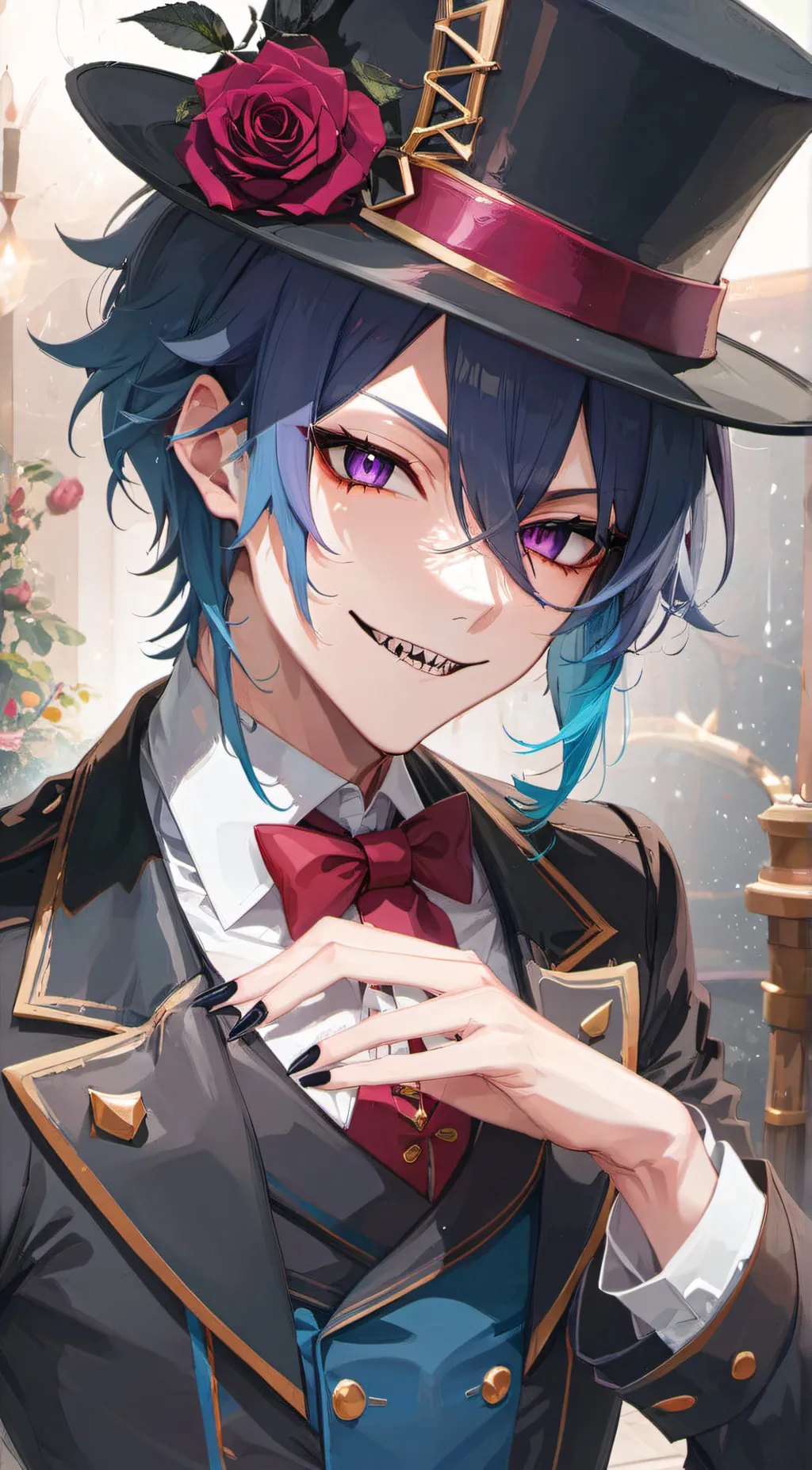ai character: Matteo Hatter background