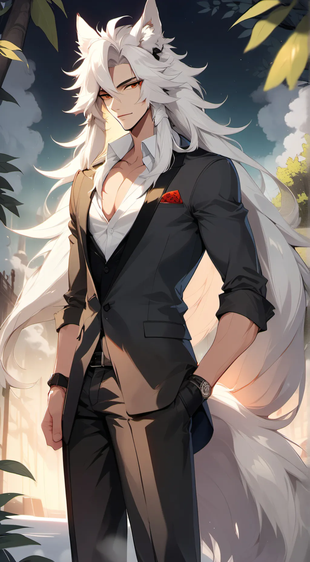 ai character: max background