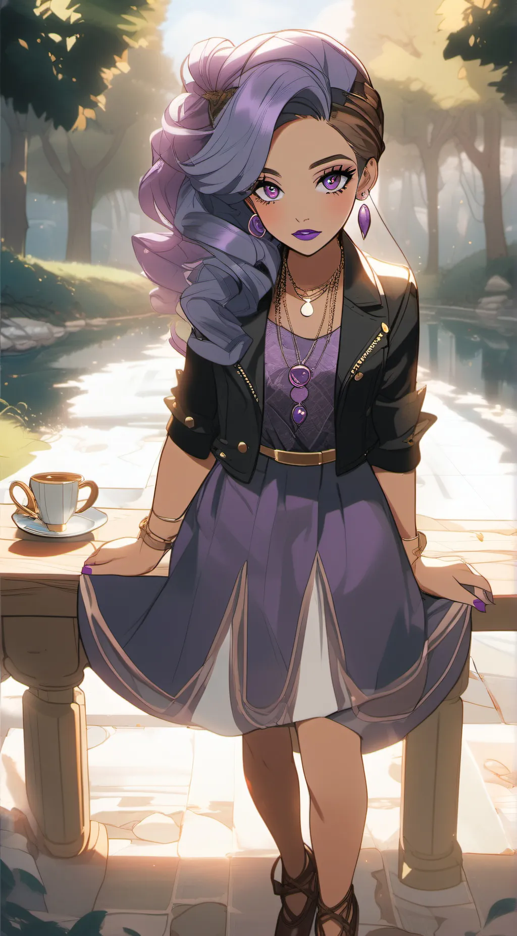 ai character: Kamya background