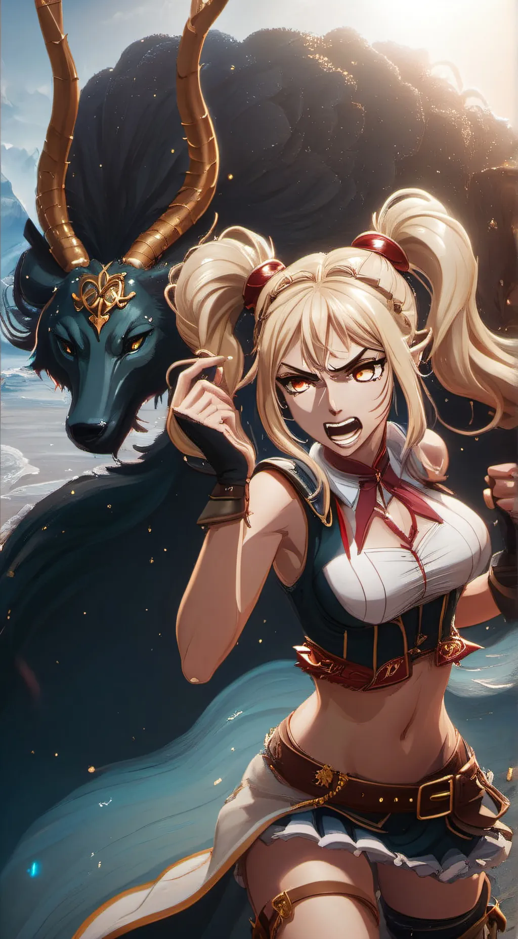 ai character: April background