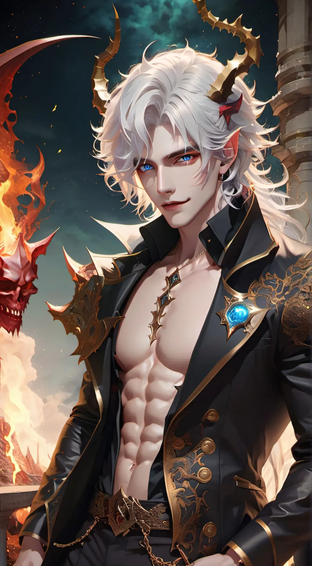 ai character:  Devlin  background