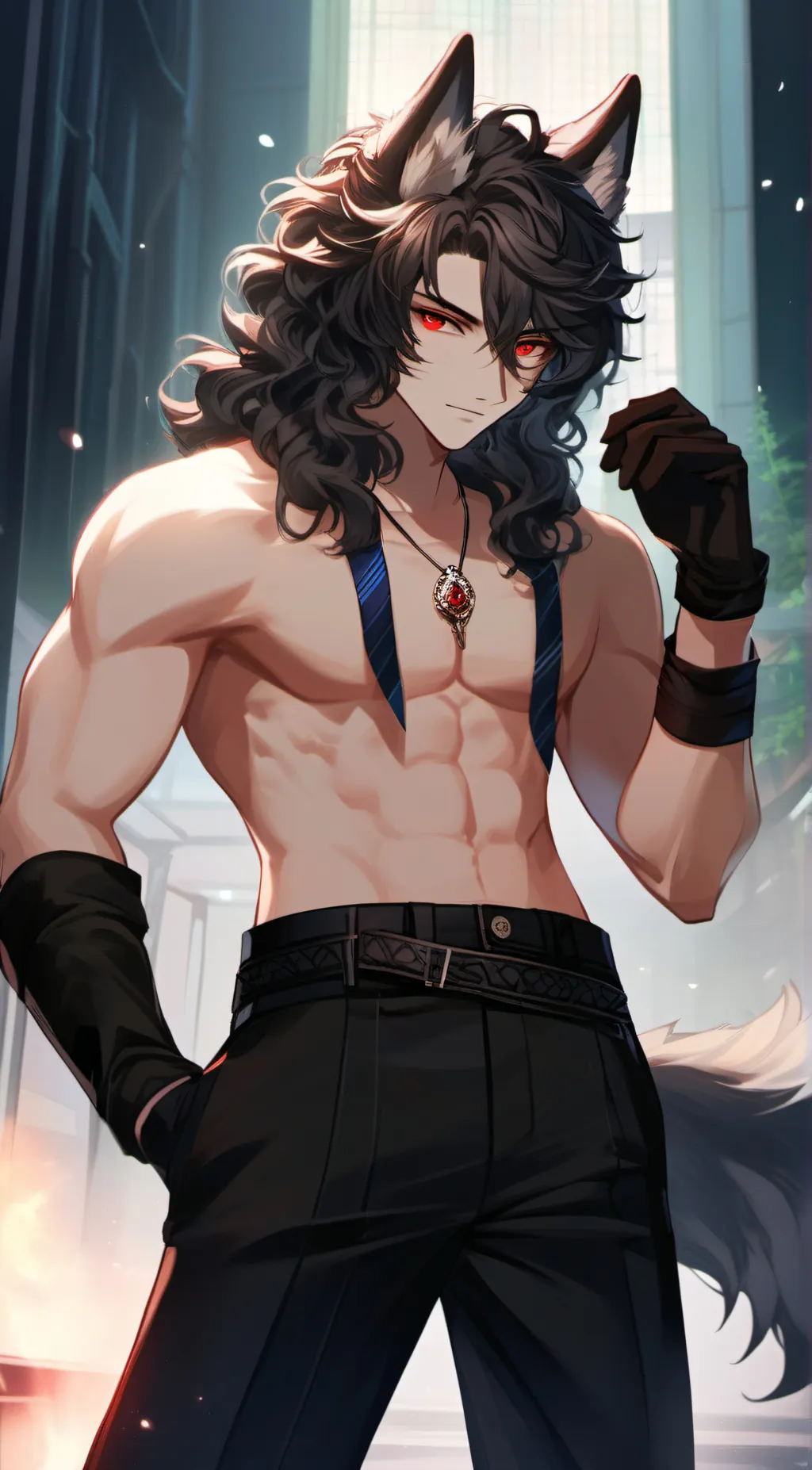 ai character: Xander background