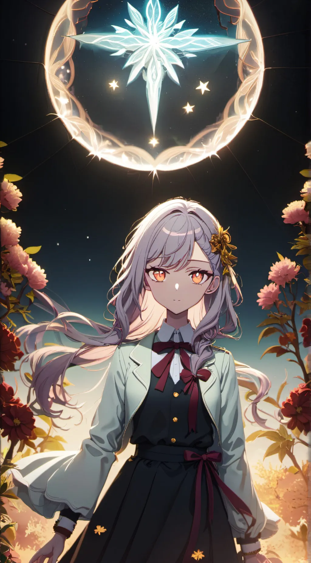 ai character: Luna background