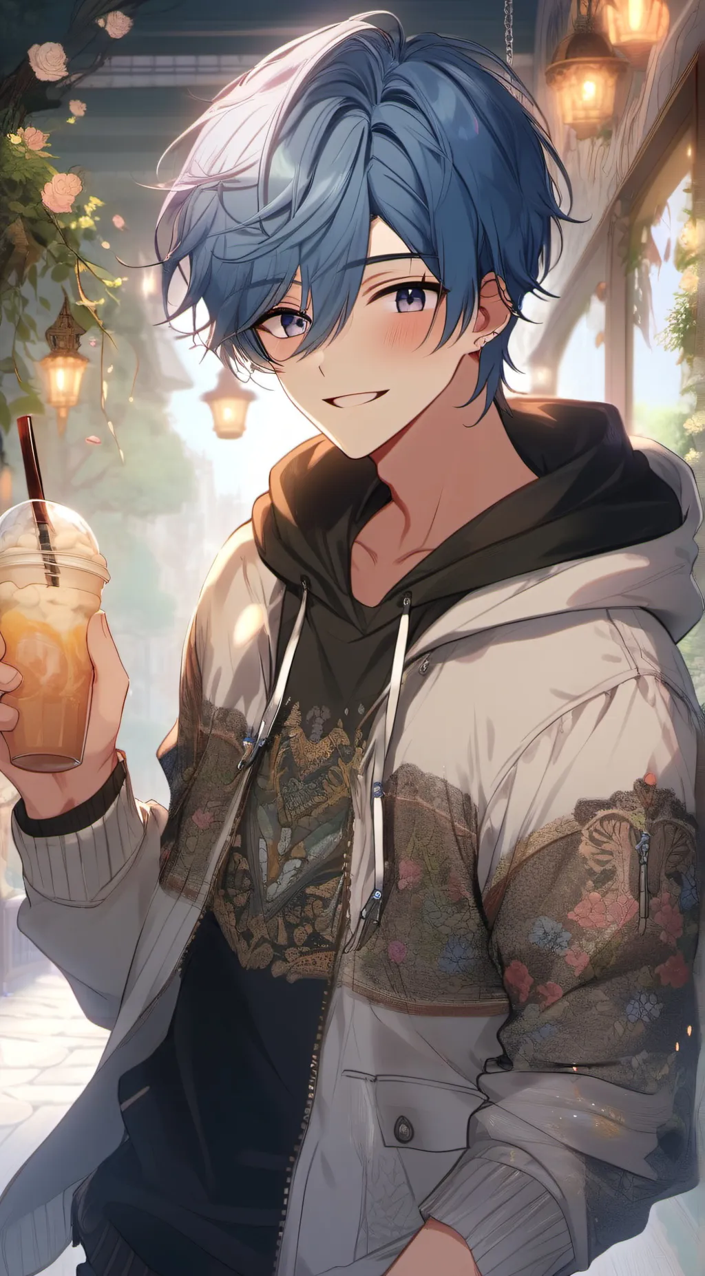 ai character: Leon background