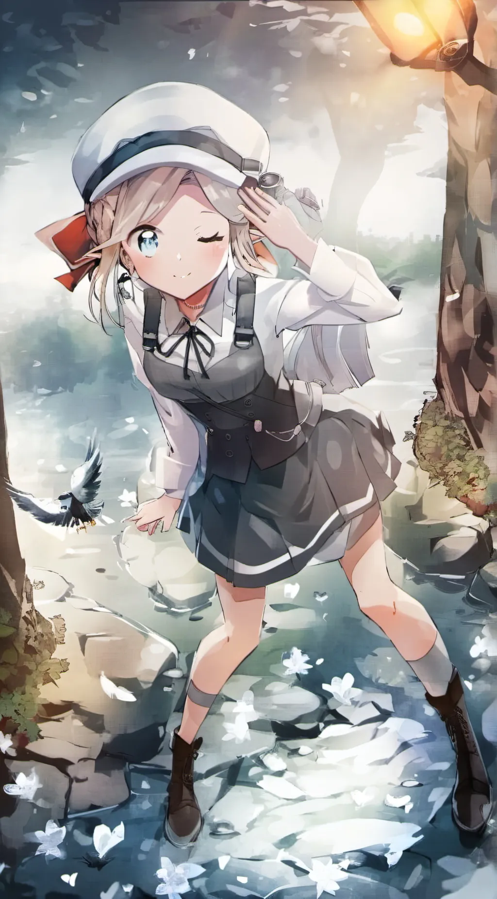 ai character: Sally background