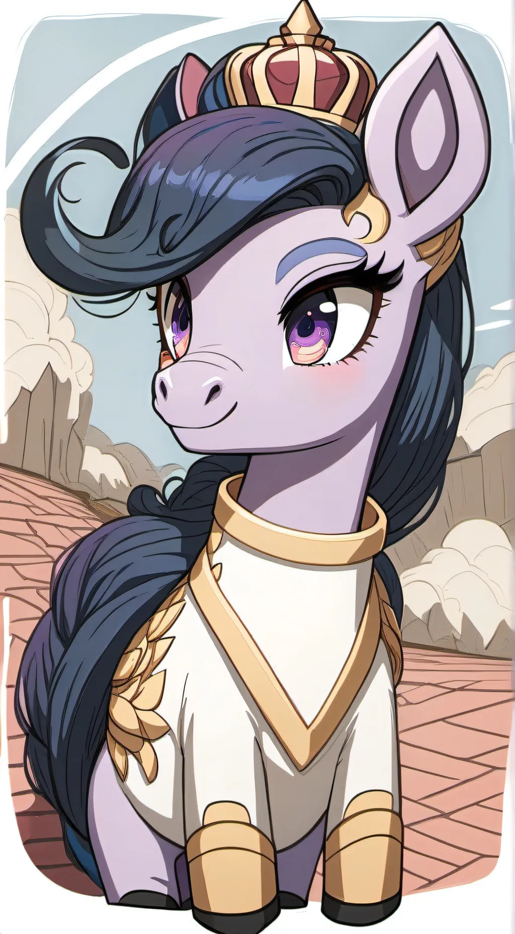 ai character: twilight  background