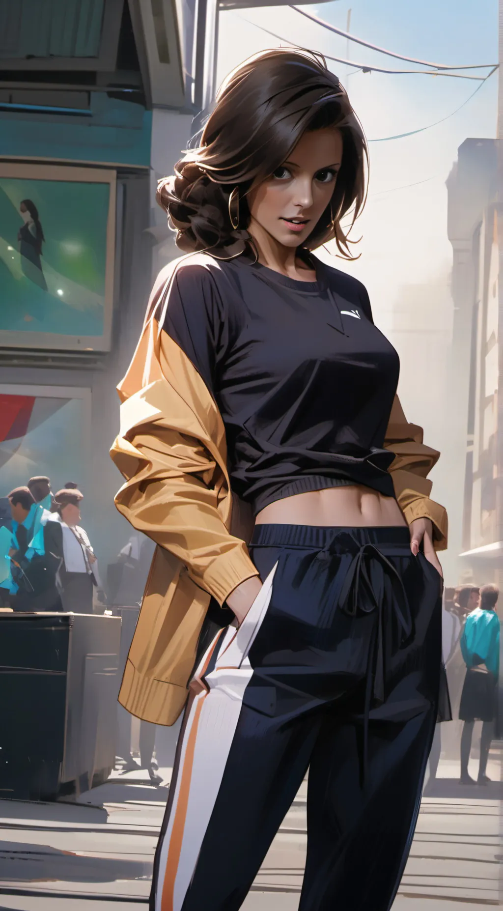 ai character: Sally background