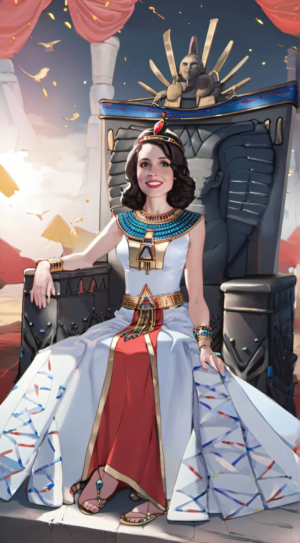 ai character: Elizabeth  background