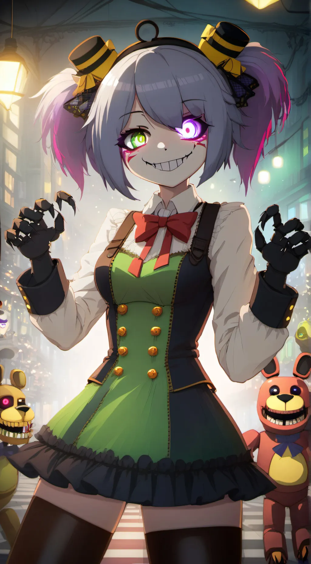 ai character: eeee background