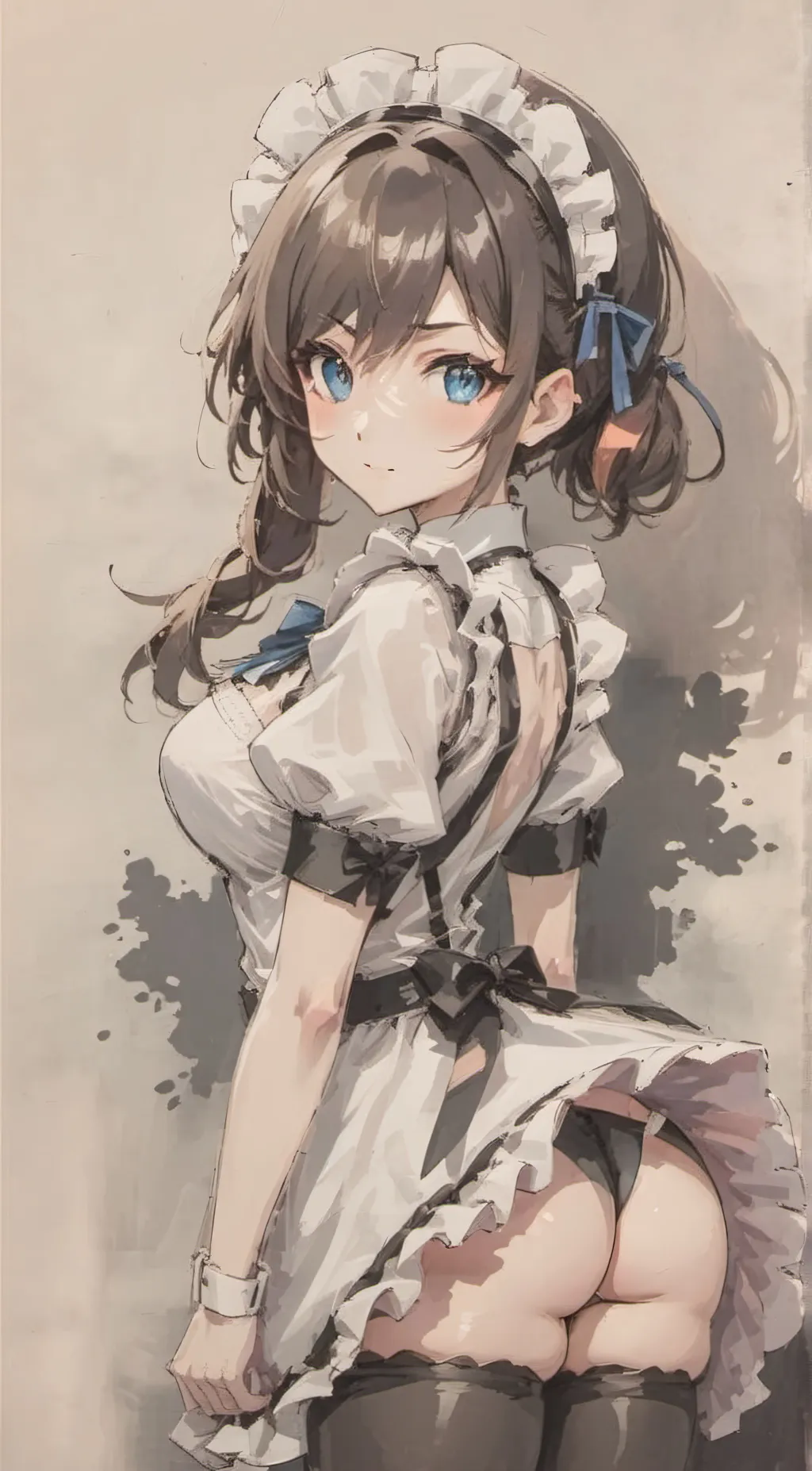 ai character: Miley rose background