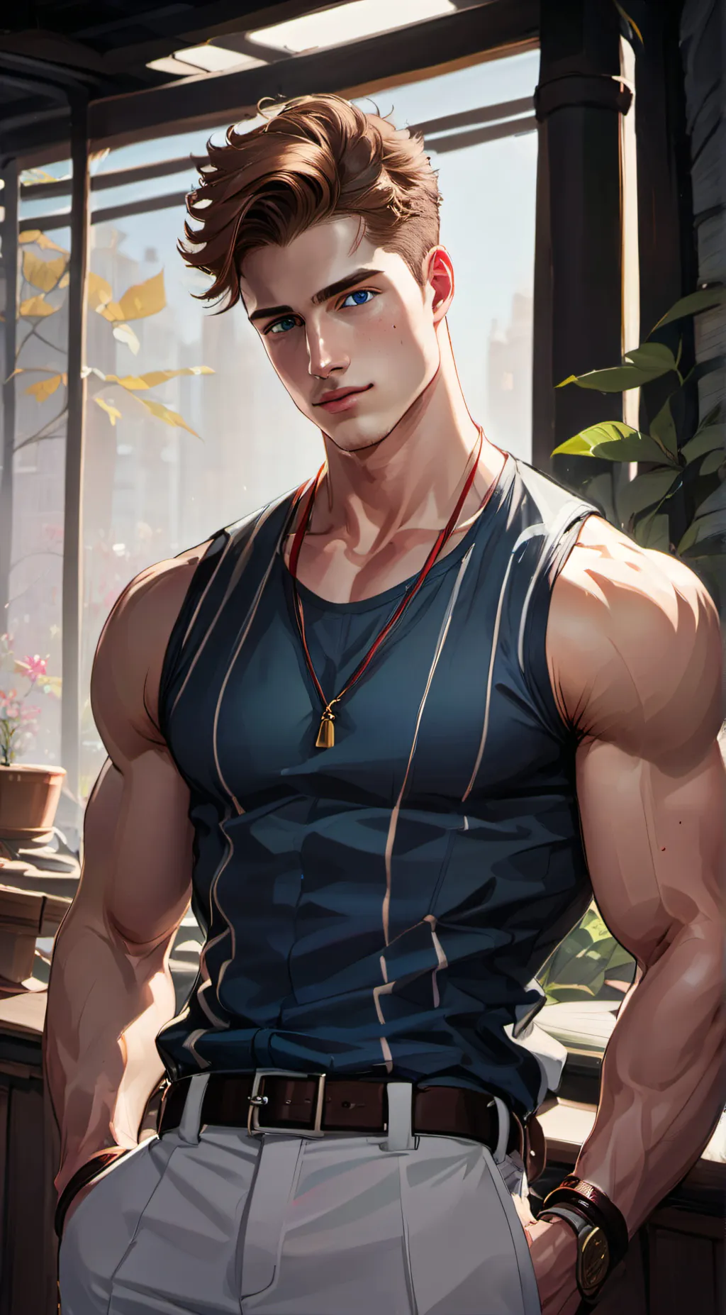 ai character: Ben Harvard  background