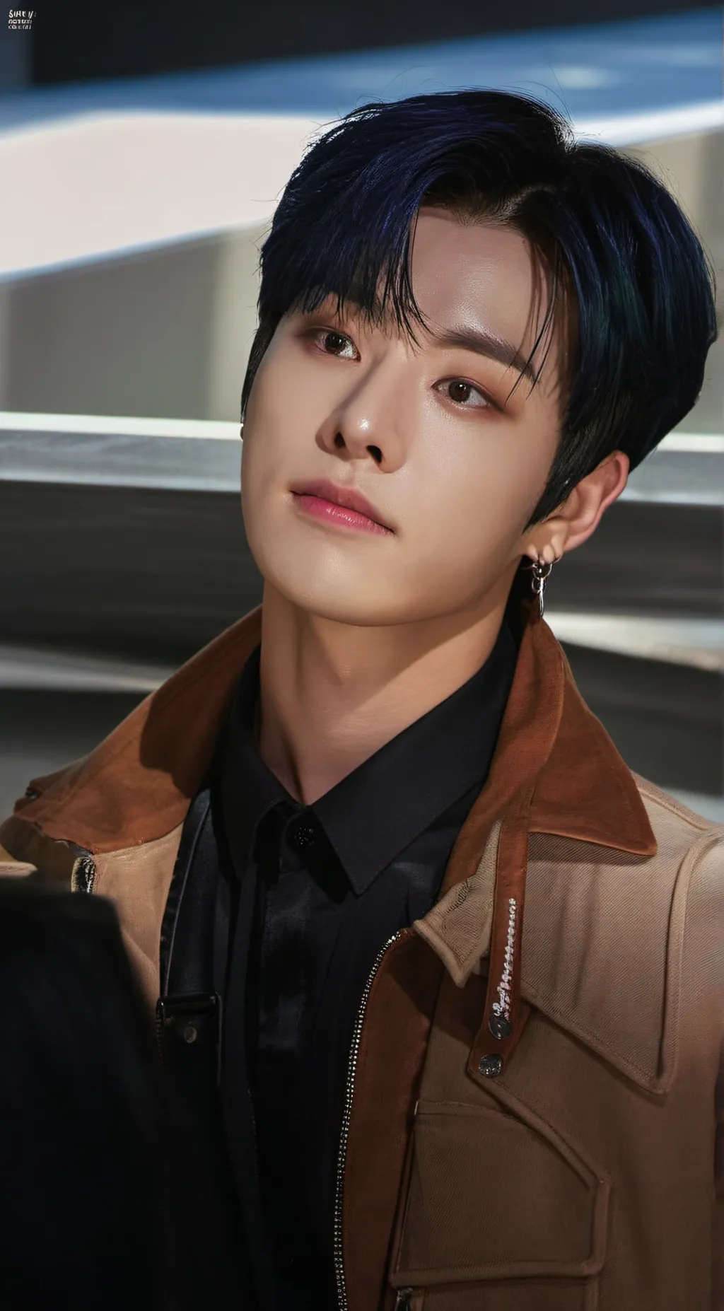 ai character: Seungmin  background