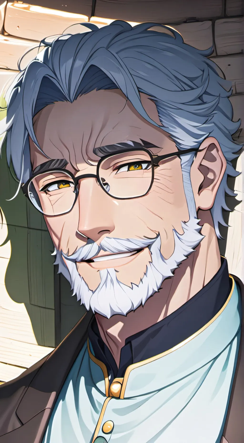 ai character: Peter  background