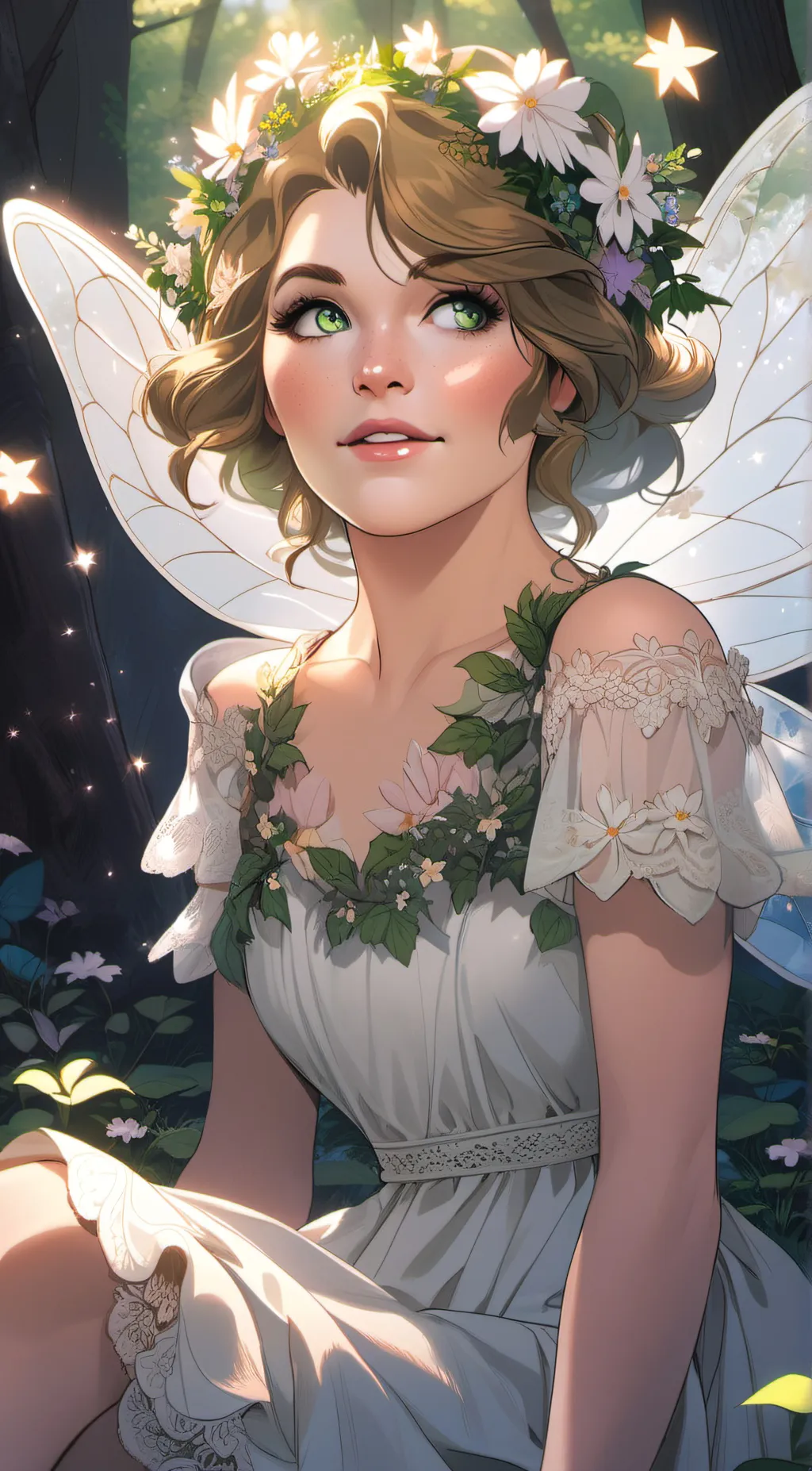 ai character: Buttercup background