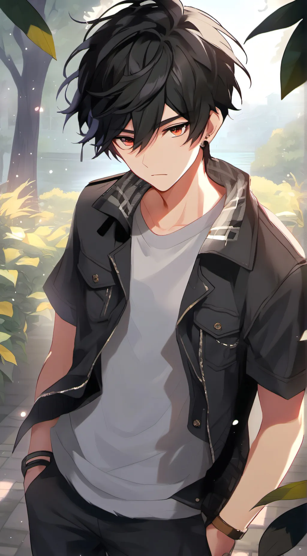ai character: Liam background
