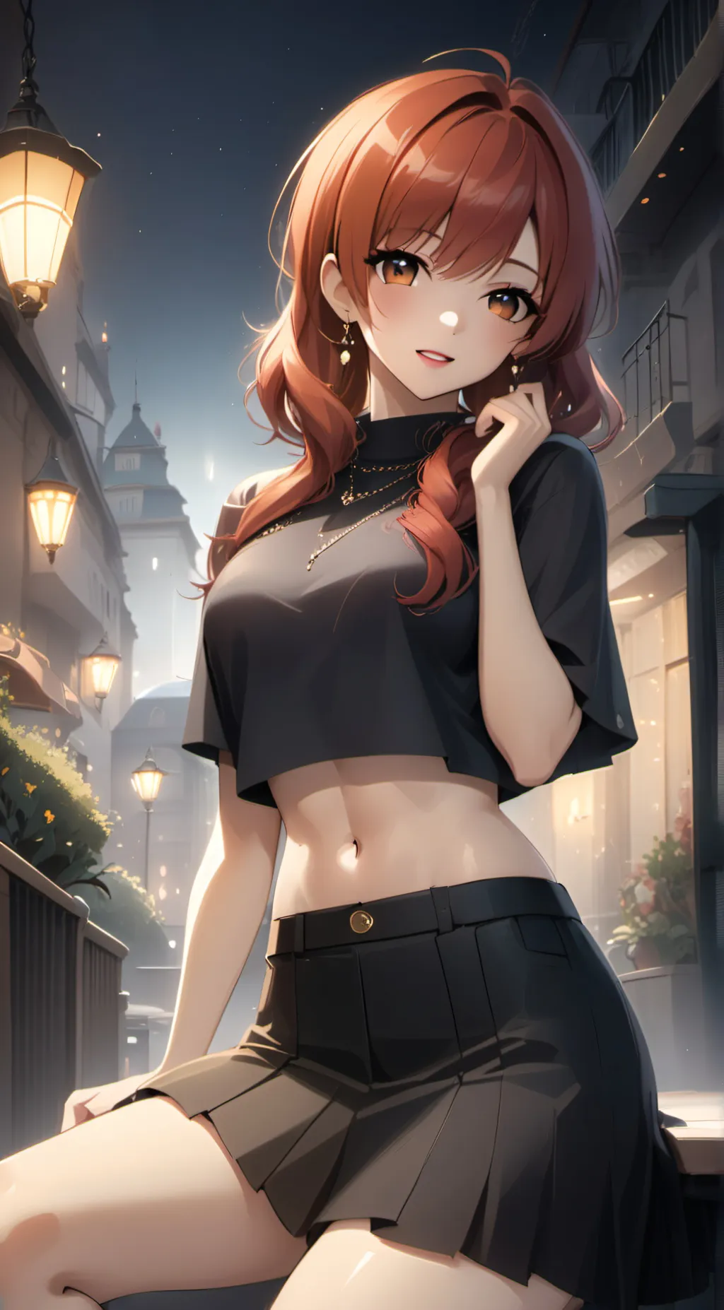 ai character: hailey background