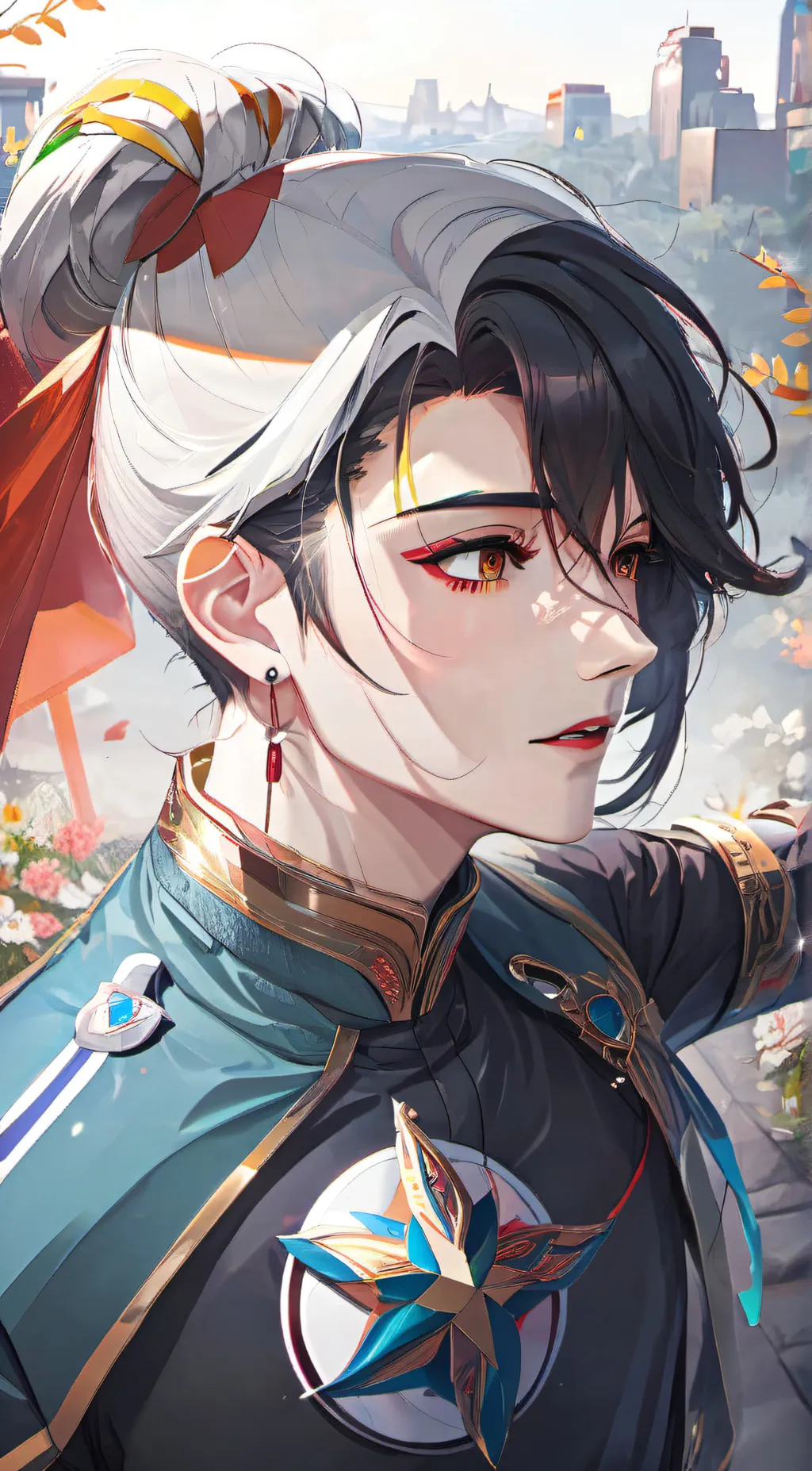 ai character: Leo/Lee background