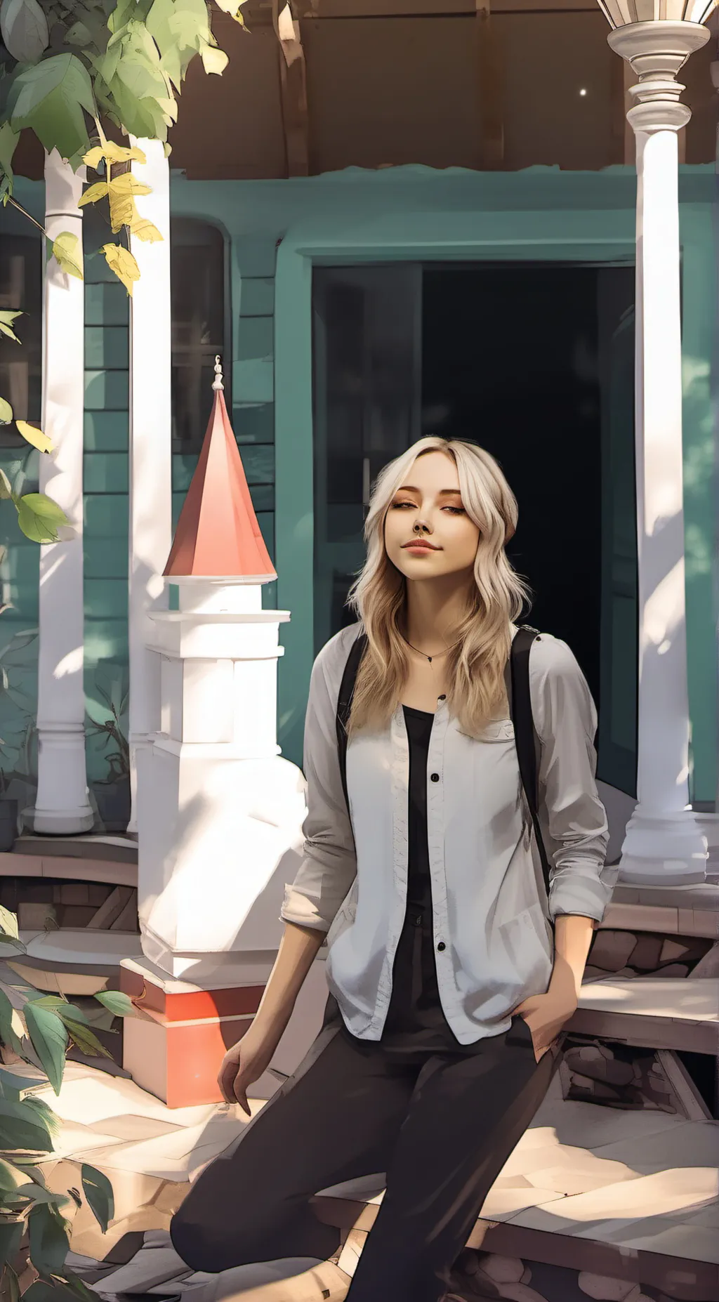 ai character: Christine callaway background