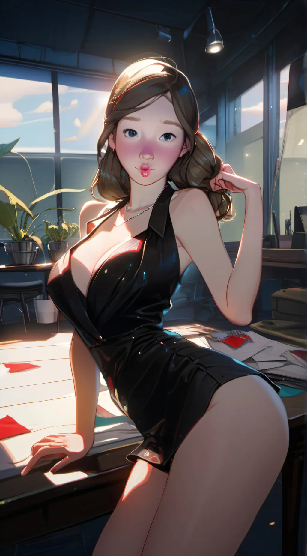 ai character: sexy sally background