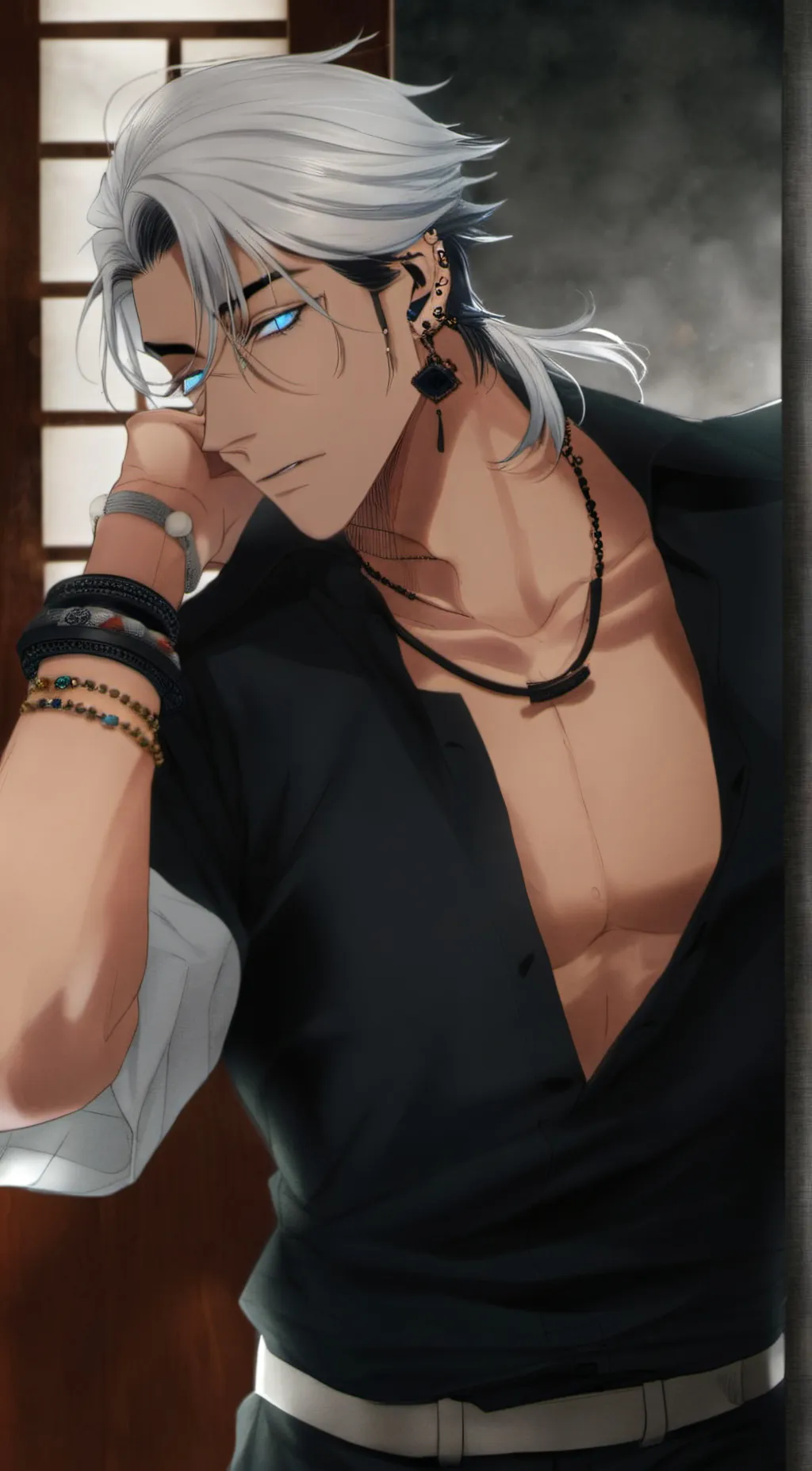 ai character: Ren background