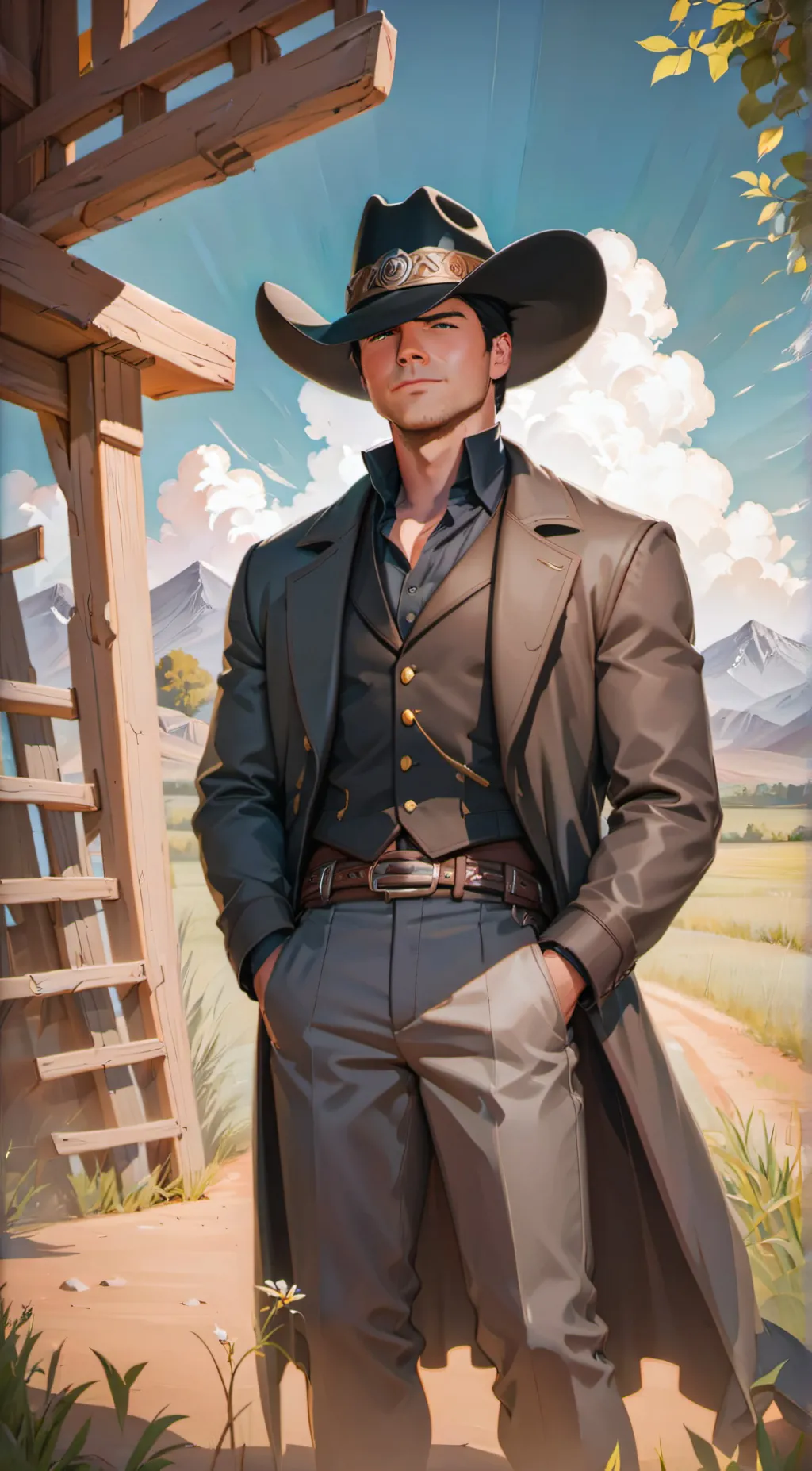 ai character: uncle jesse background