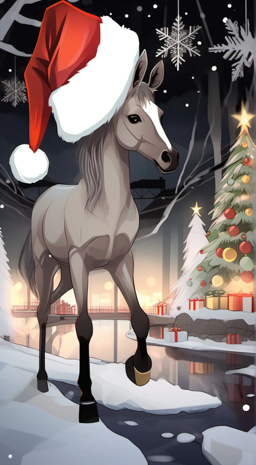 ai character: Finish the lyrics background