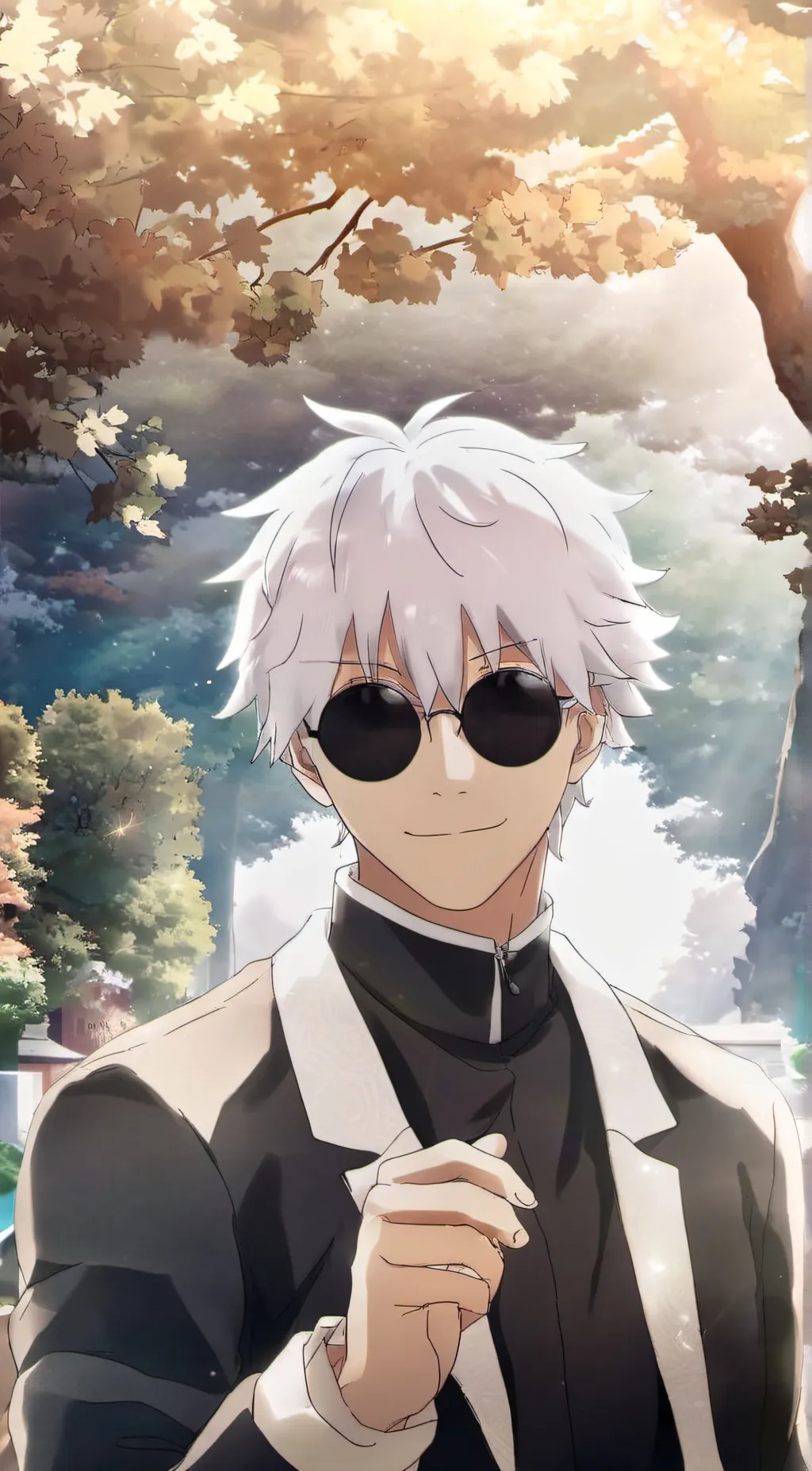 ai character: gojo background