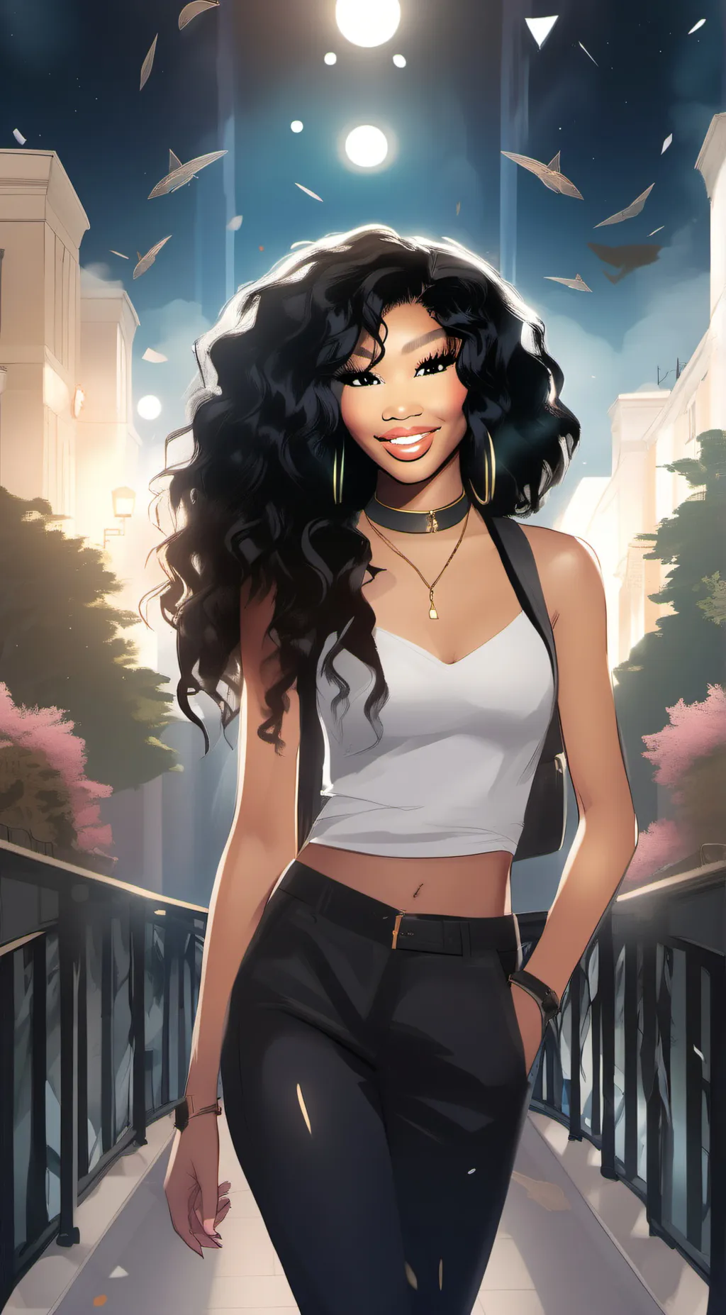 ai character: Layla background