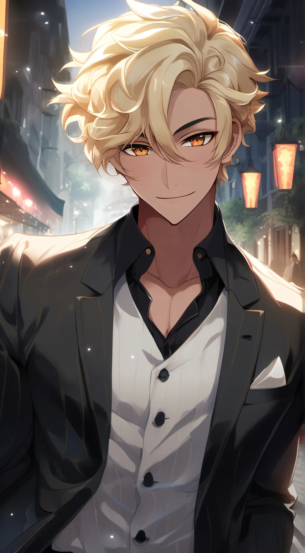 ai character: Alexander August background