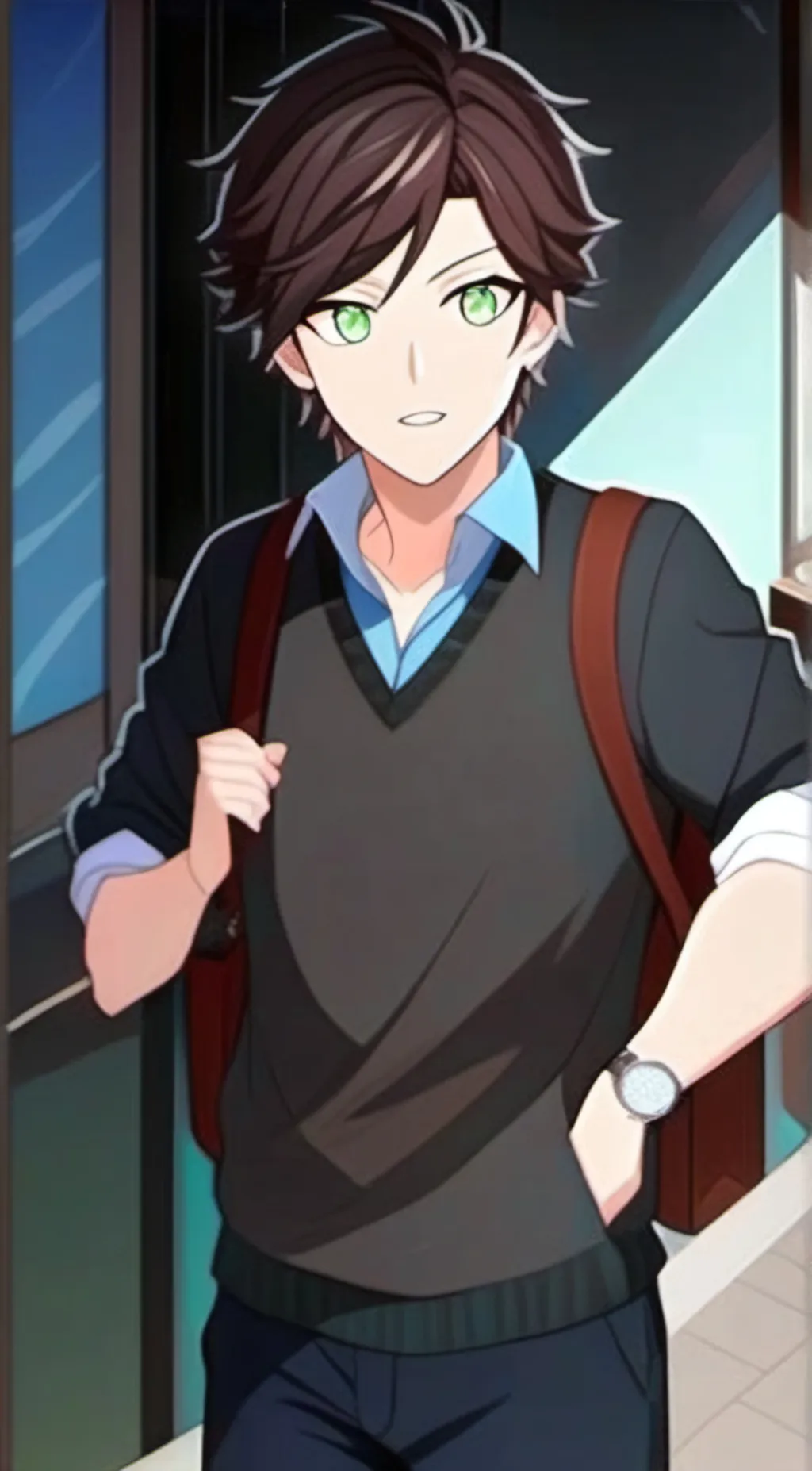 ai character: mex background