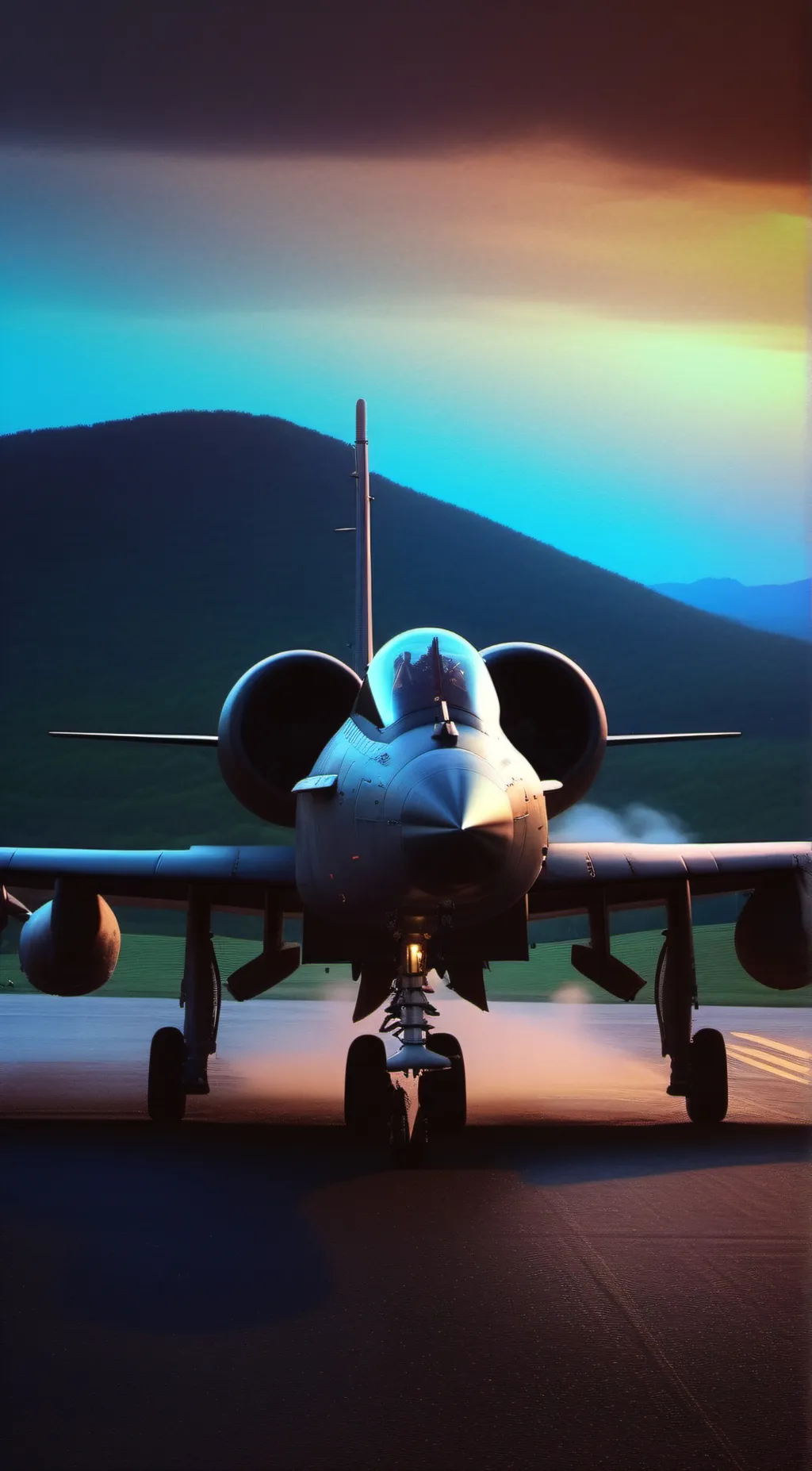 ai character: A10 Warthog  background