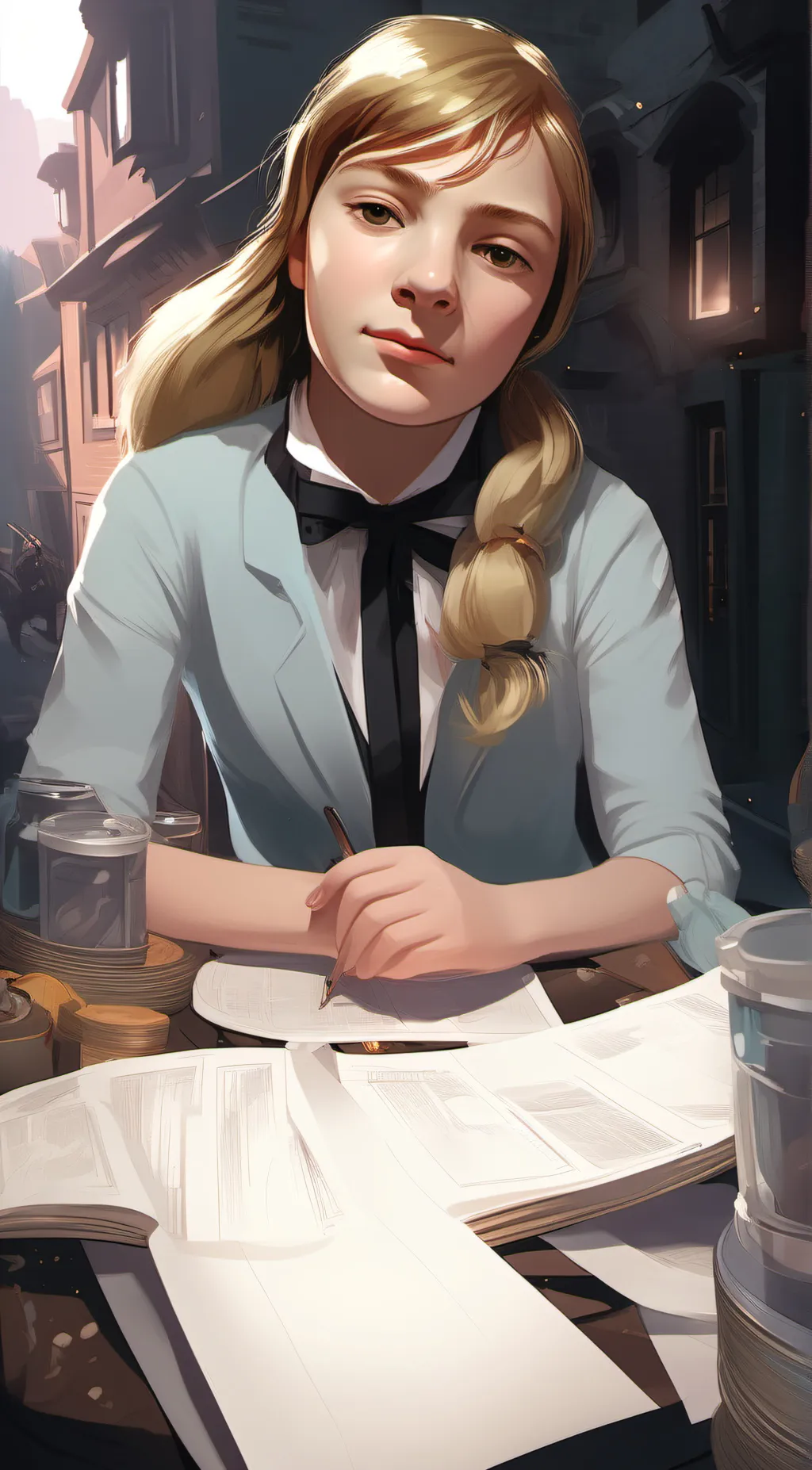 ai character: irene background