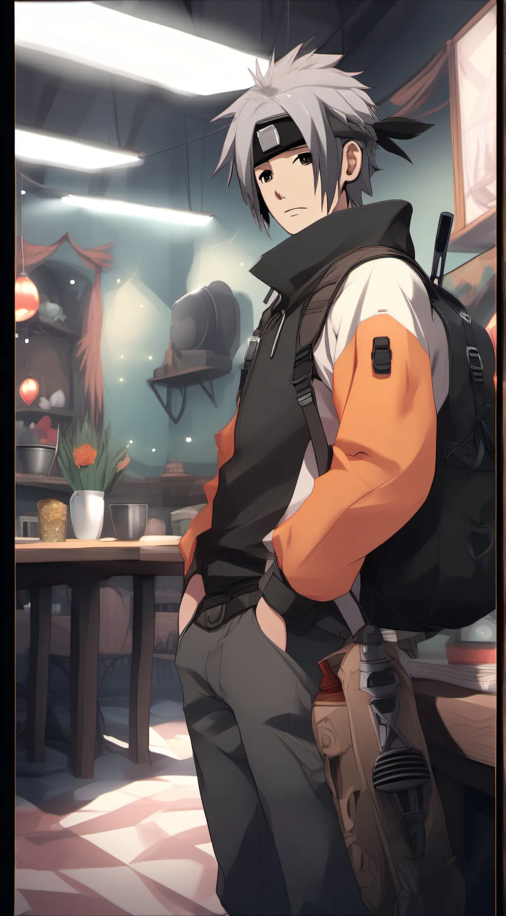 ai character: kai  background