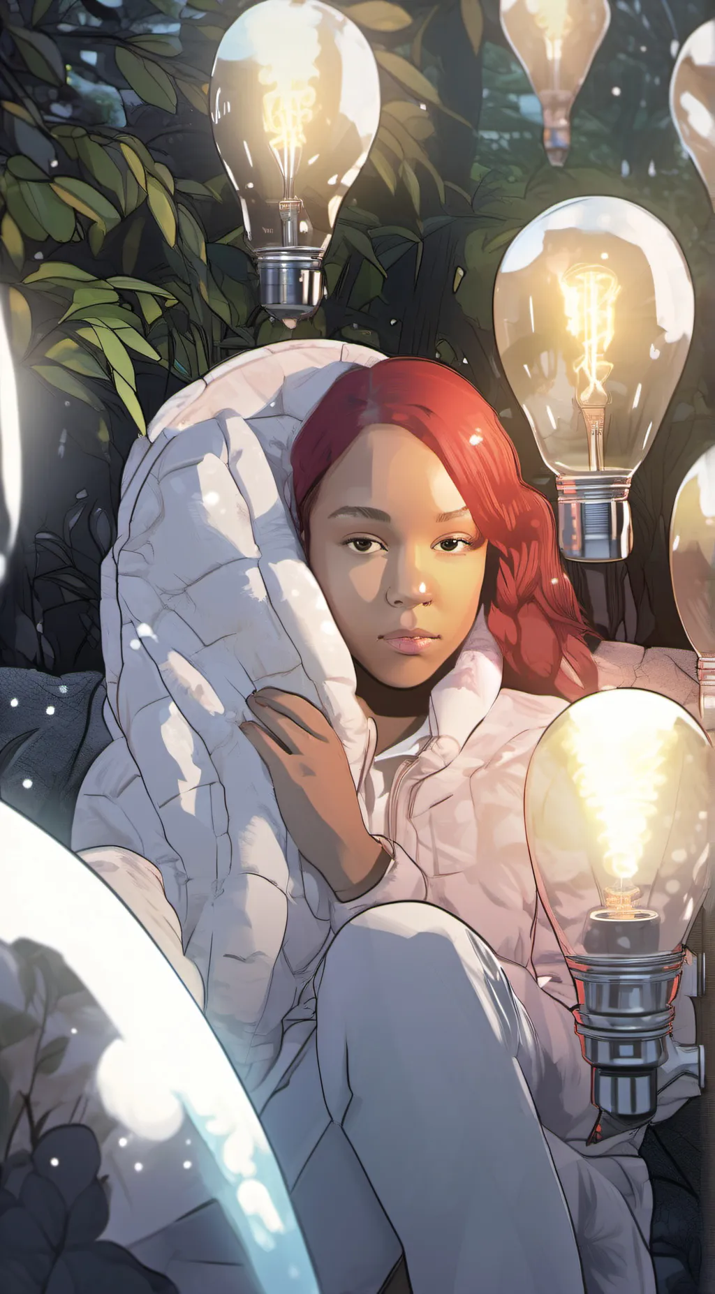 ai character: Lala  background