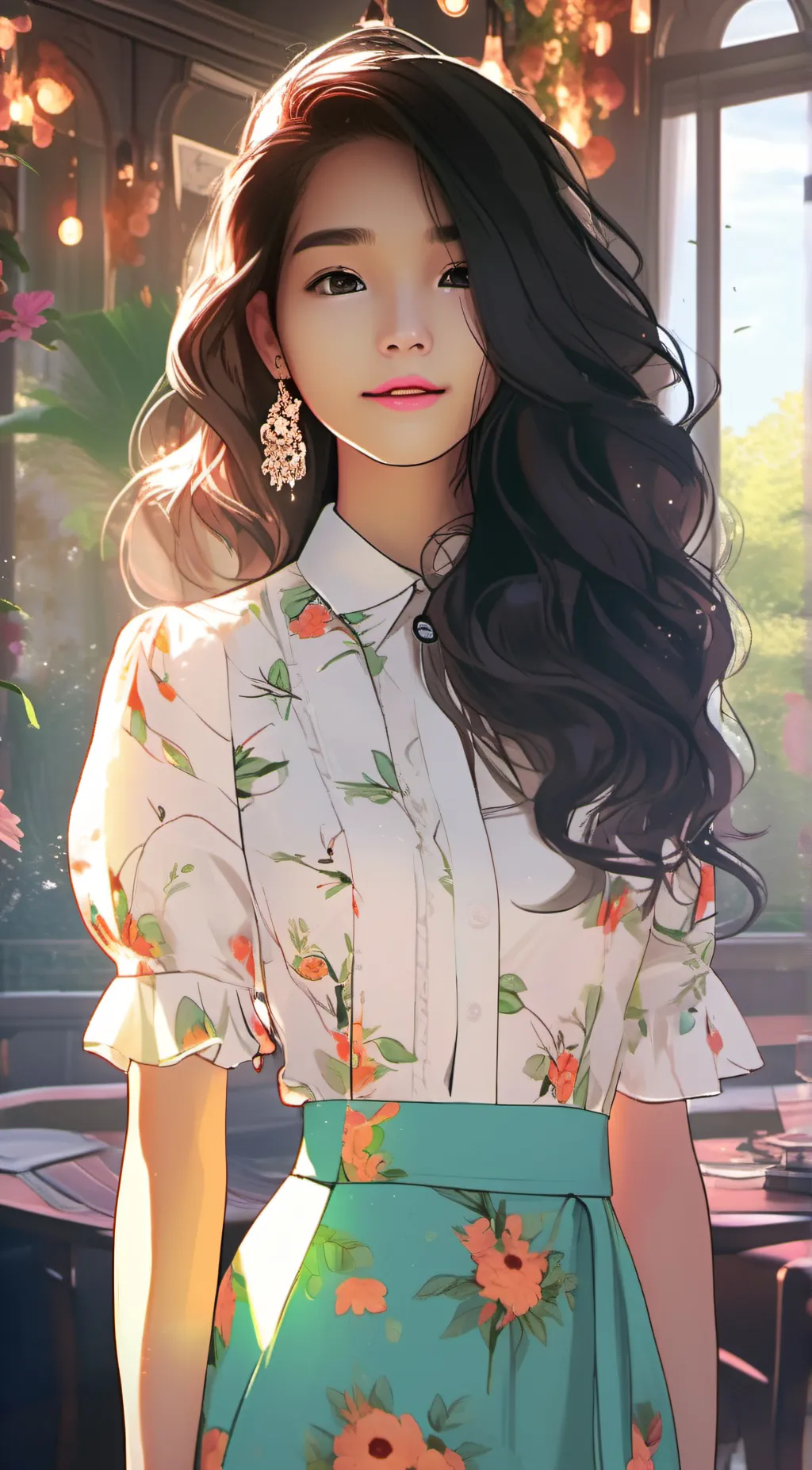 ai character: Rosie  background